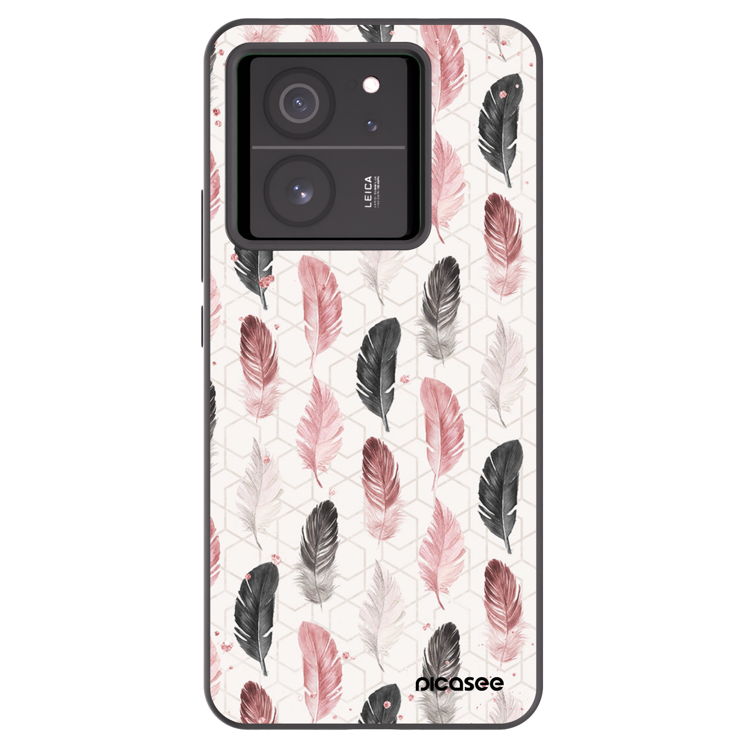 Picasee silikonový černý obal pro Xiaomi 13T - Pírka 2