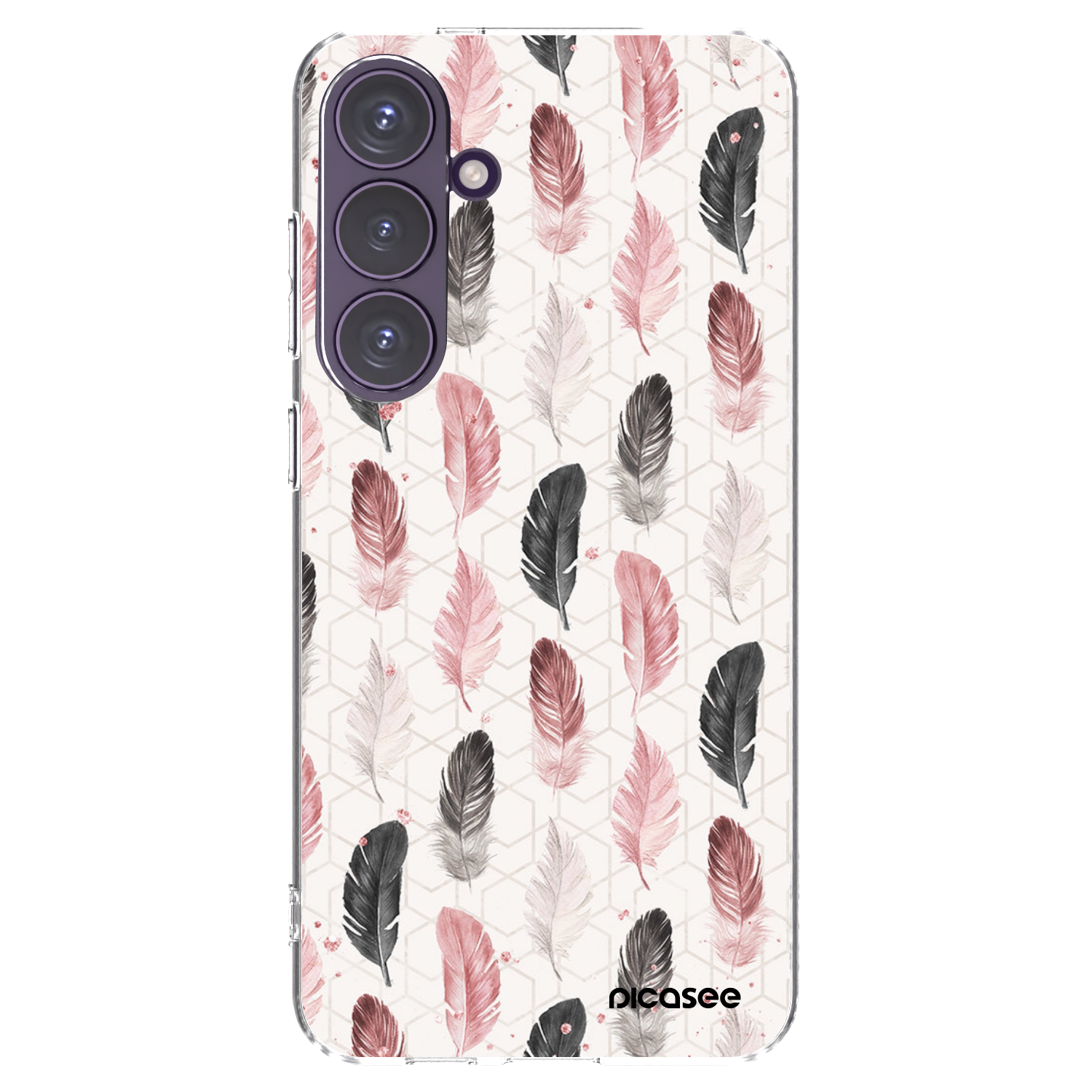 Picasee silikonový průhledný obal pro Samsung Galaxy S24+ S926B 5G - Pírka 2