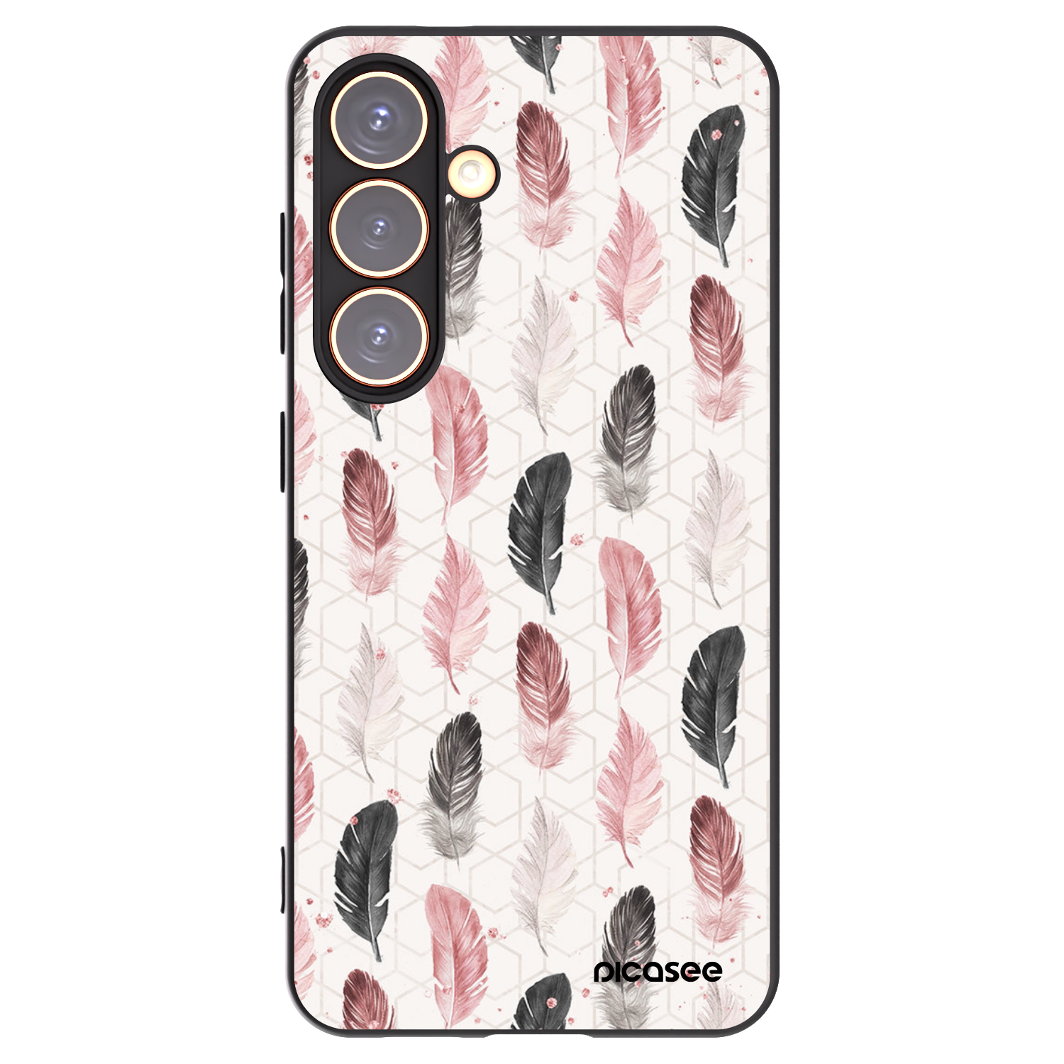 Picasee silikonový černý obal pro Samsung Galaxy S24 S921B 5G - Pírka 2