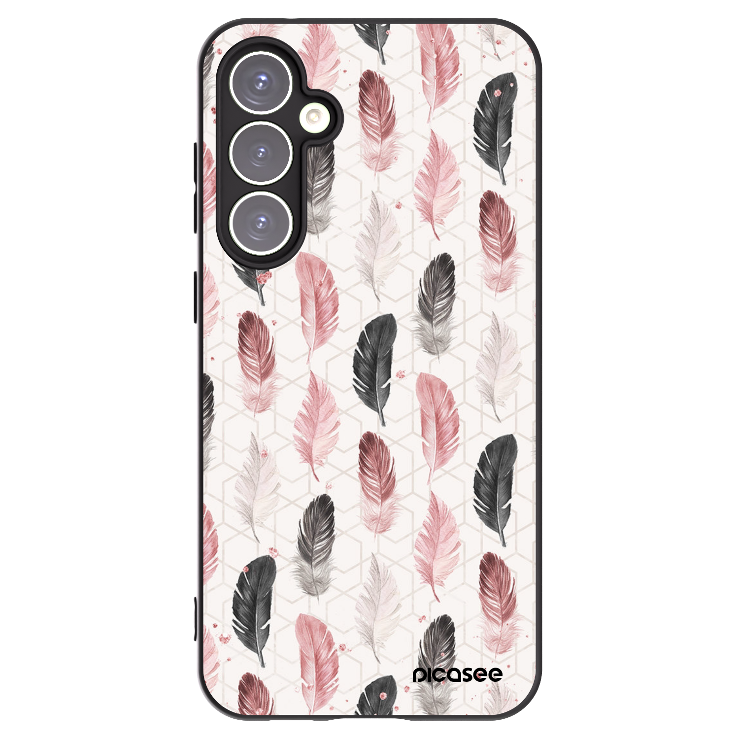 Picasee silikonový černý obal pro Samsung Galaxy S23 FE S711B - Pírka 2