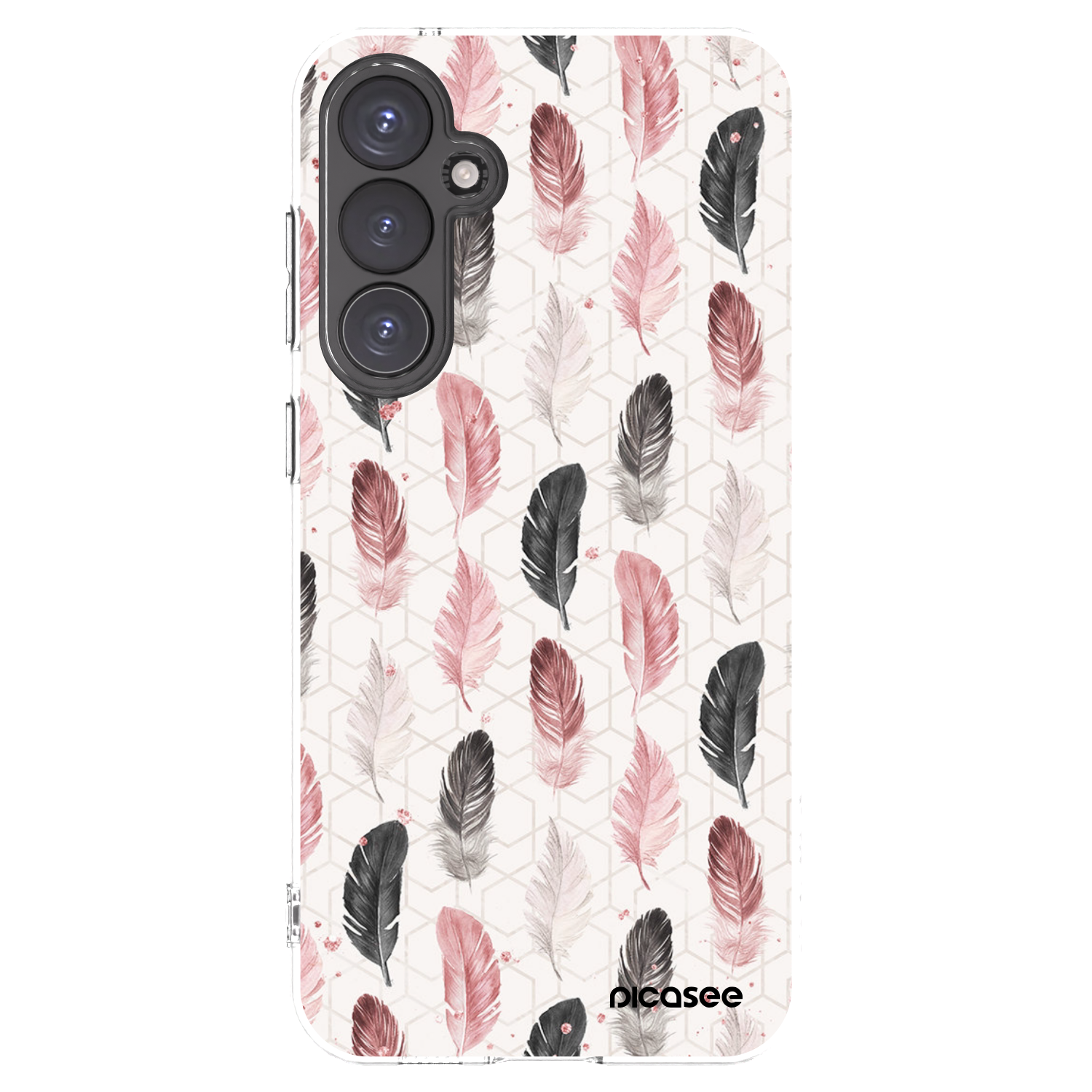 Picasee silikonový průhledný obal pro Samsung Galaxy S23 FE S711B - Pírka 2