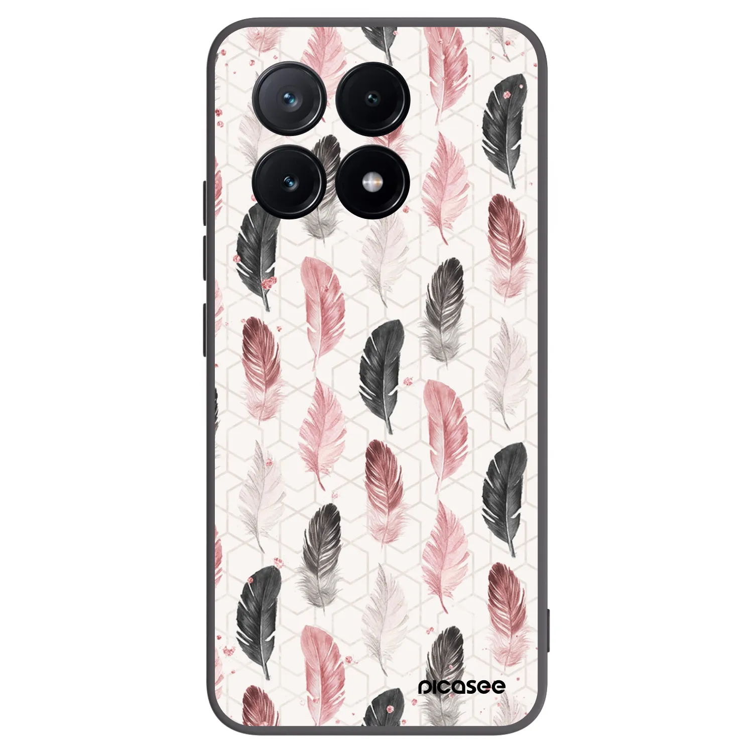 Picasee silikonový černý obal pro Xiaomi Poco X6 Pro - Pírka 2