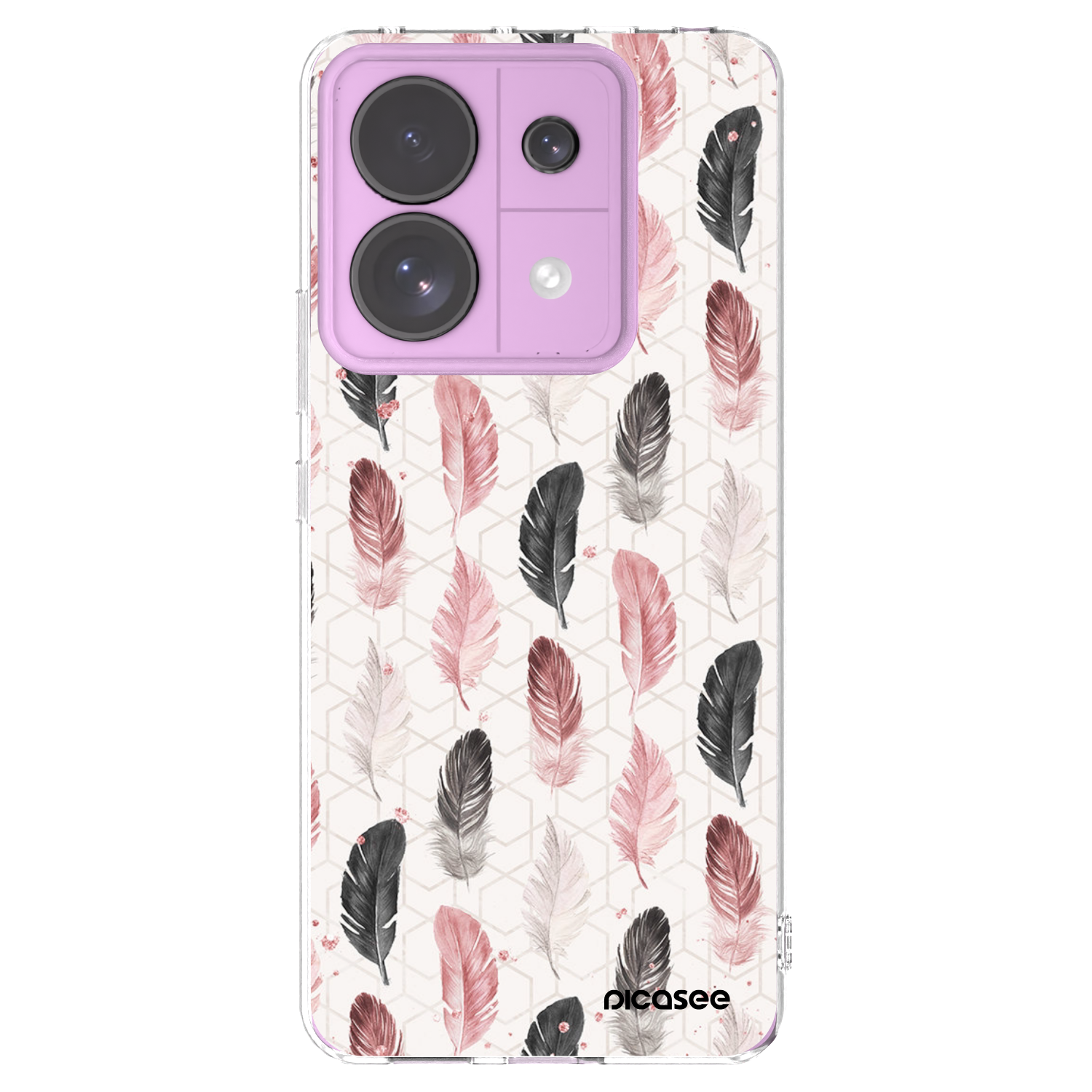 Picasee silikonový průhledný obal pro Xiaomi Redmi Note 13 Pro 5G - Pírka 2