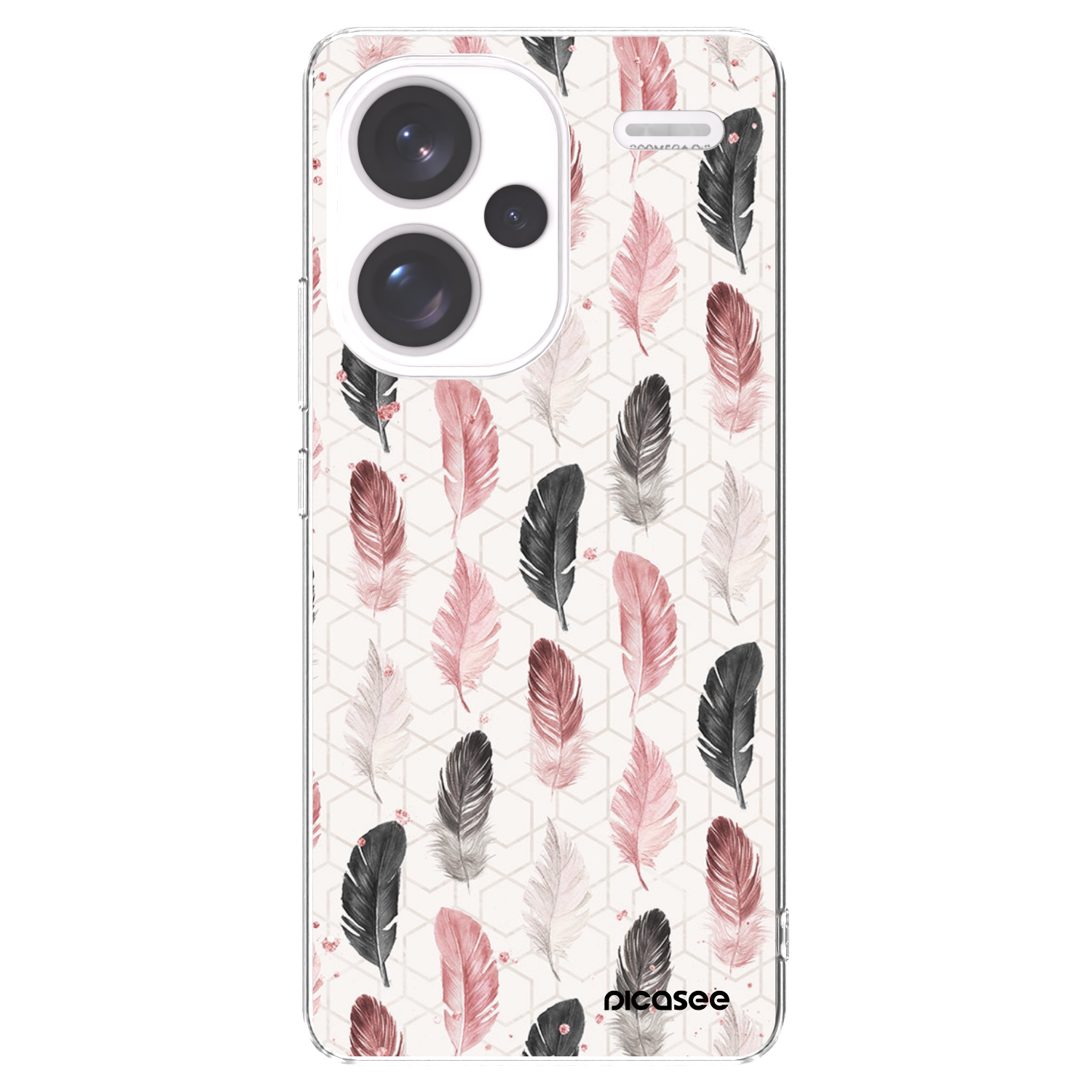 Picasee silikonový průhledný obal pro Xiaomi Redmi Note 13 Pro+ 5G - Pírka 2