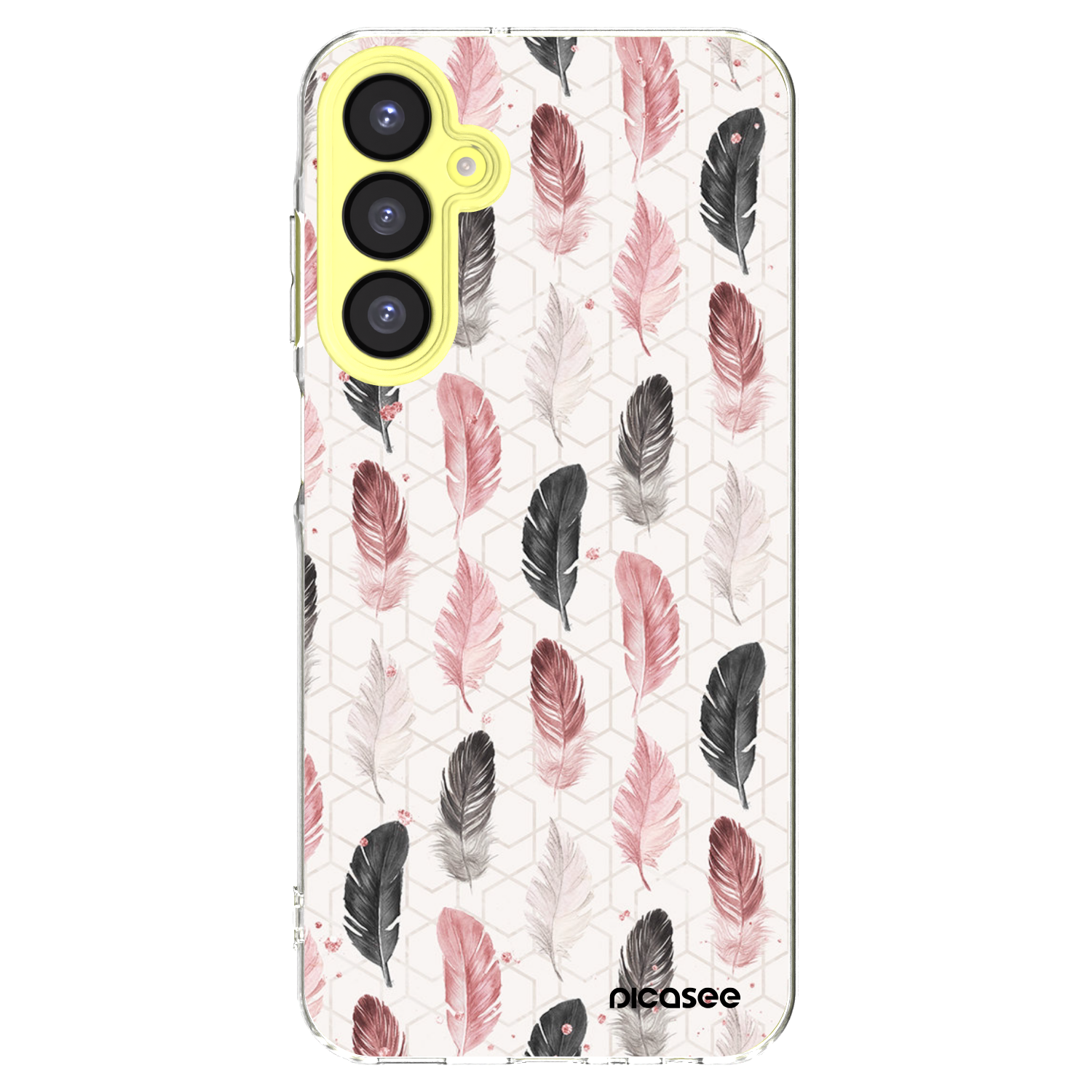 Picasee silikonový průhledný obal pro Samsung Galaxy A25 A256B 5G - Pírka 2