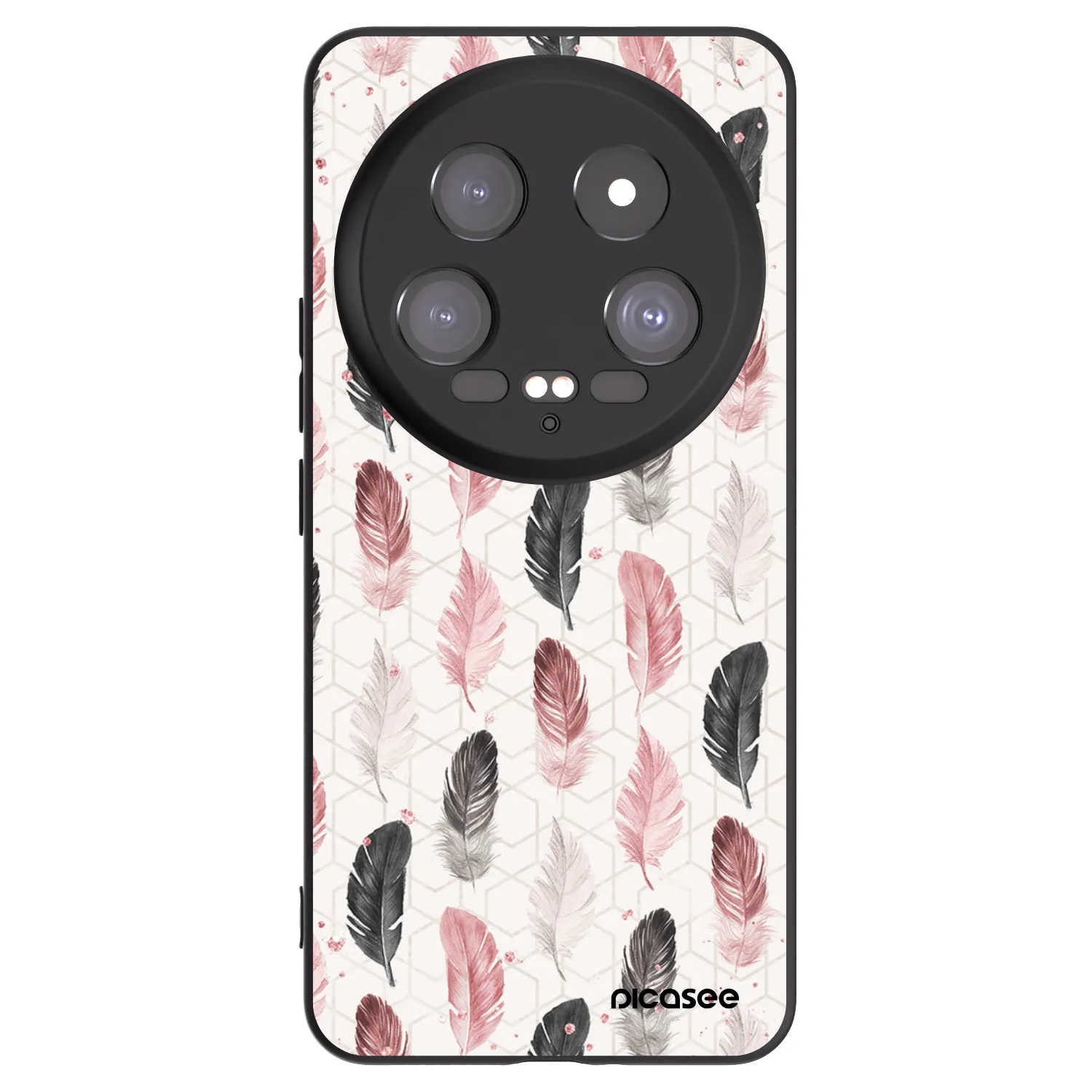 Picasee silikonový černý obal pro Xiaomi 14 Ultra - Pírka 2