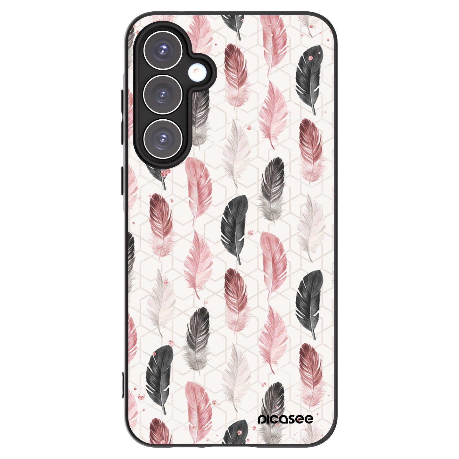 Picasee silikonový černý obal pro Samsung Galaxy A55 5G A556B - Pírka 2