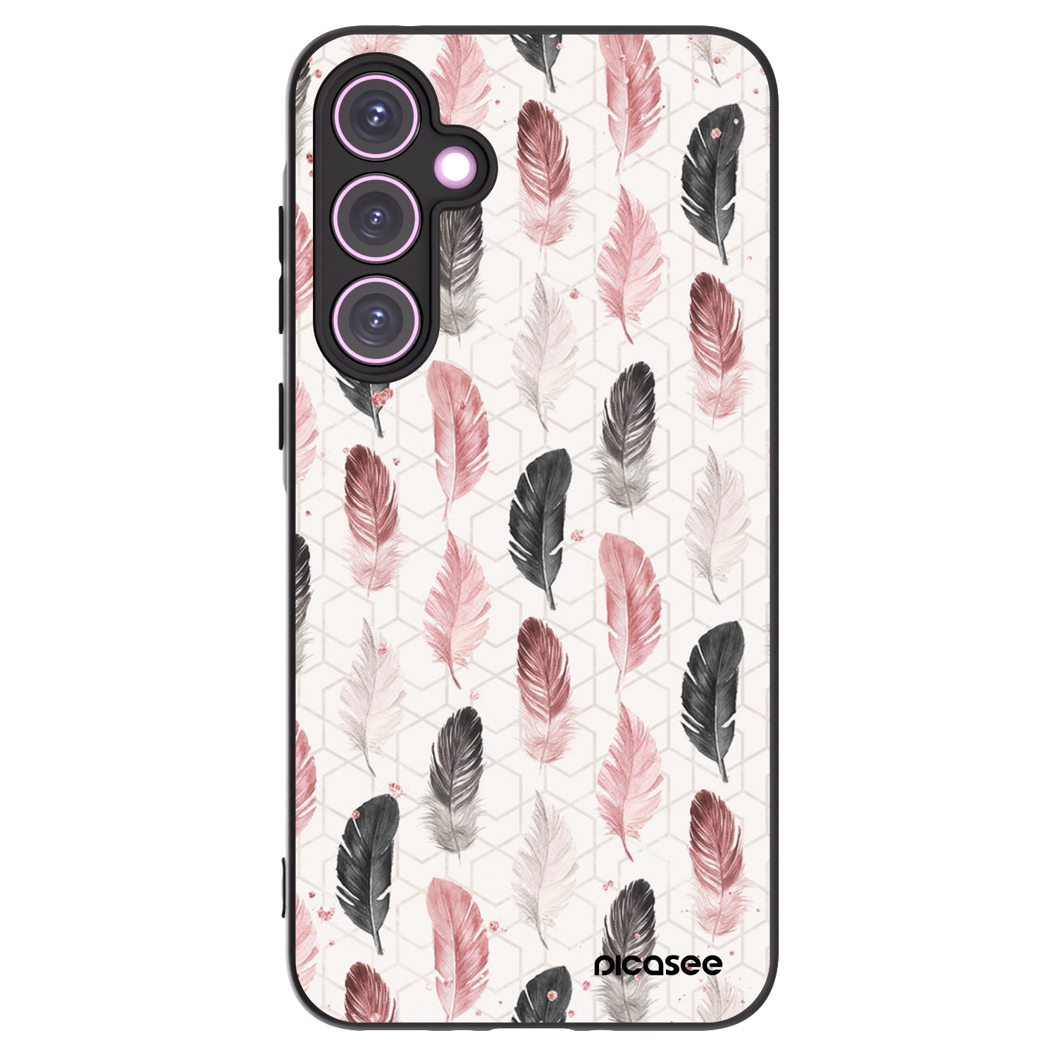 Picasee silikonový černý obal pro Samsung Galaxy A35 5G A356B - Pírka 2