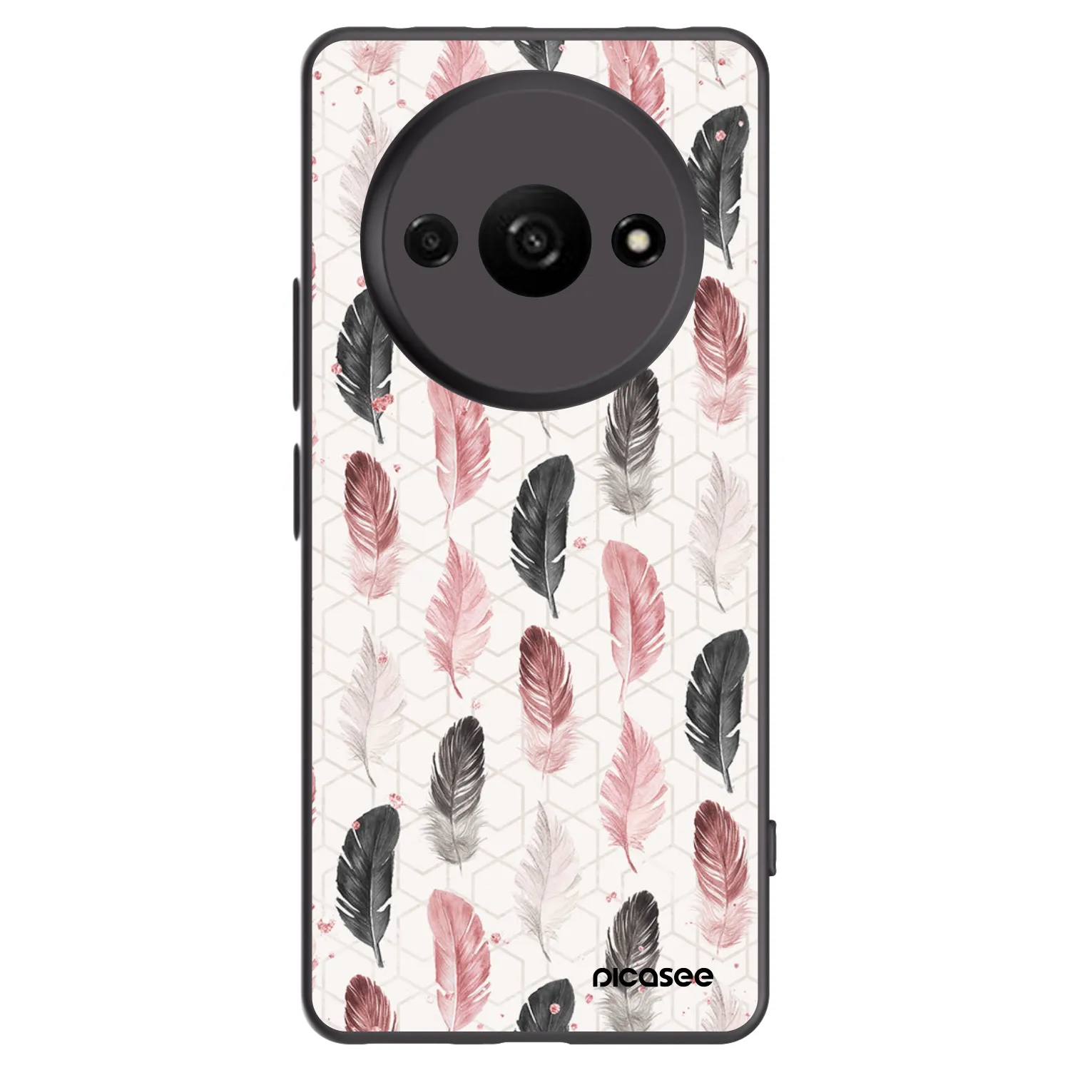 Picasee silikonový černý obal pro Xiaomi Redmi A3 - Pírka 2