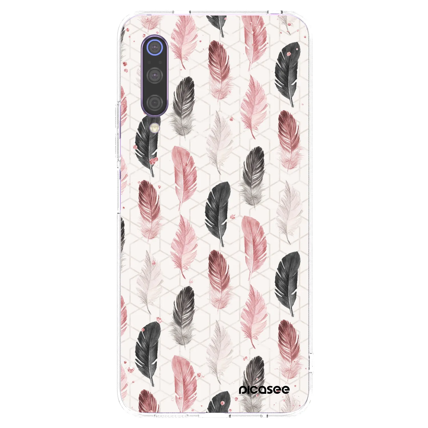 Picasee silikonový průhledný obal pro Xiaomi Mi 9 - Pírka 2