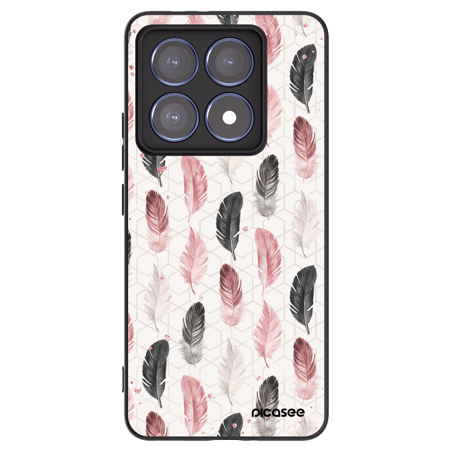 Picasee silikonový černý obal pro Xiaomi 14T Pro - Pírka 2