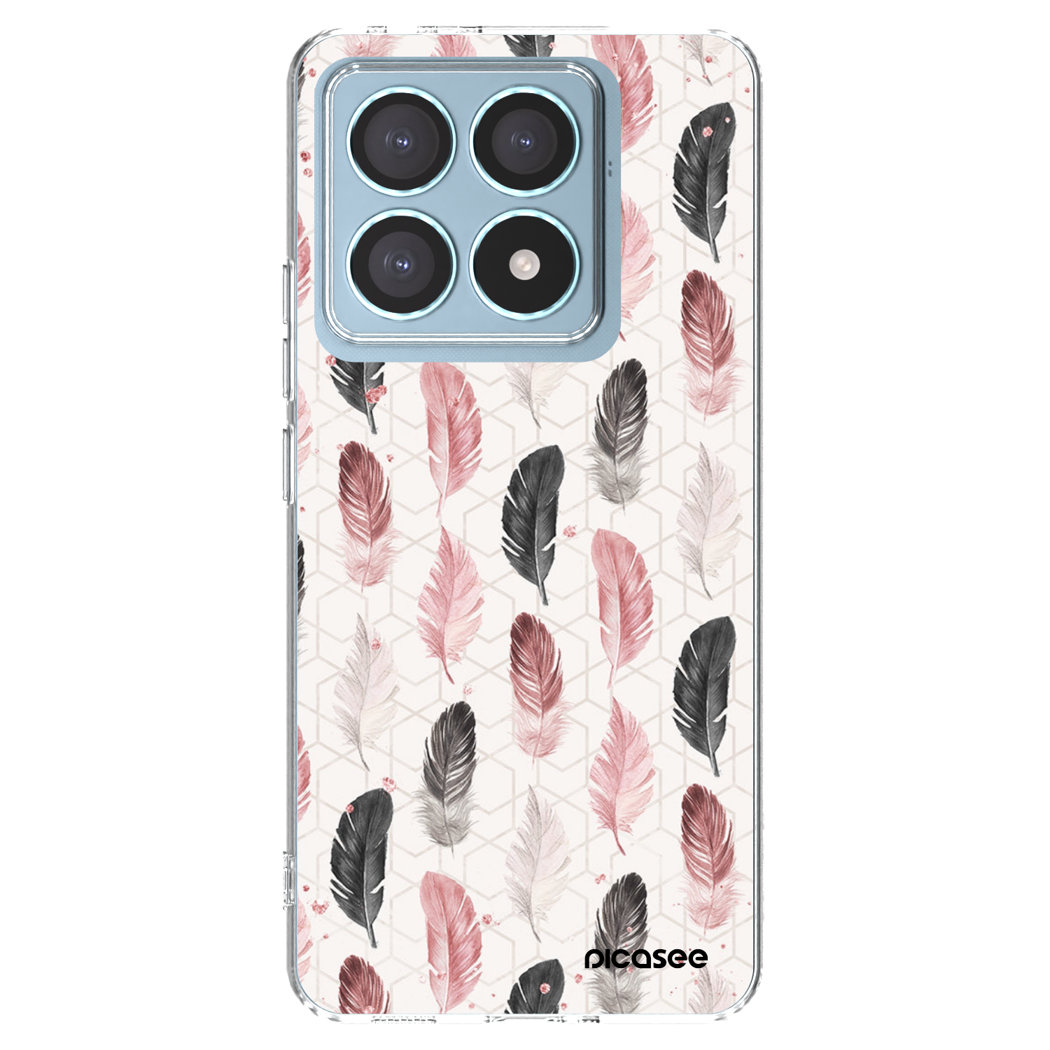 Picasee silikonový průhledný obal pro Xiaomi 14T Pro - Pírka 2