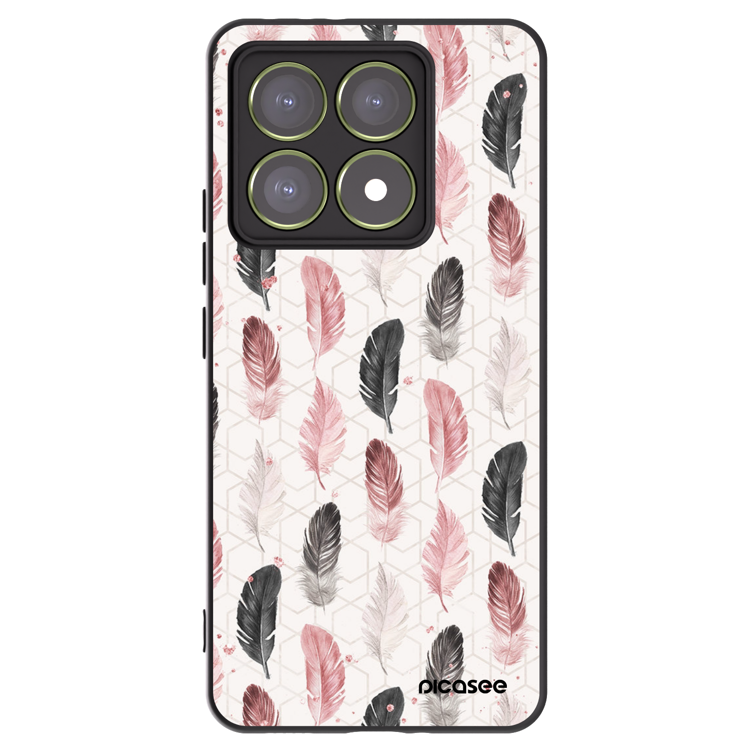 Picasee silikonový černý obal pro Xiaomi 14T - Pírka 2