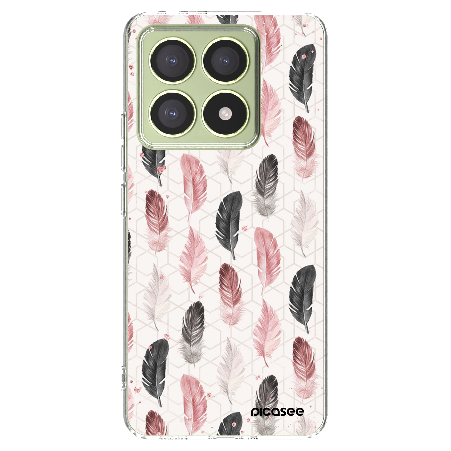 Picasee silikonový průhledný obal pro Xiaomi 14T - Pírka 2