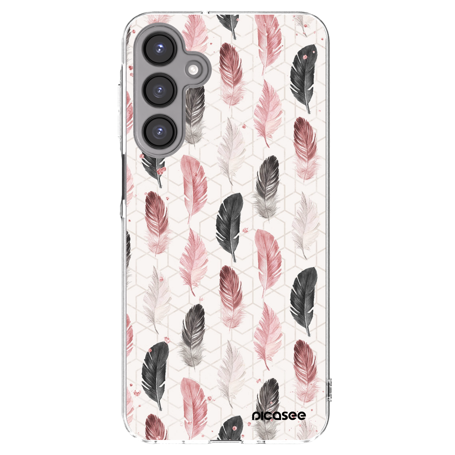 Picasee silikonový průhledný obal pro Samsung Galaxy A16 5G - Pírka 2