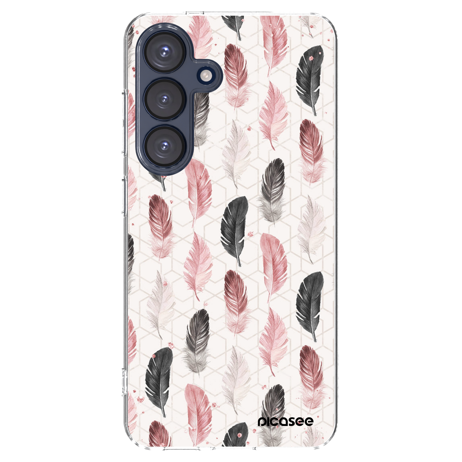 Picasee silikonový průhledný obal pro Samsung Galaxy S25 5G - Pírka 2