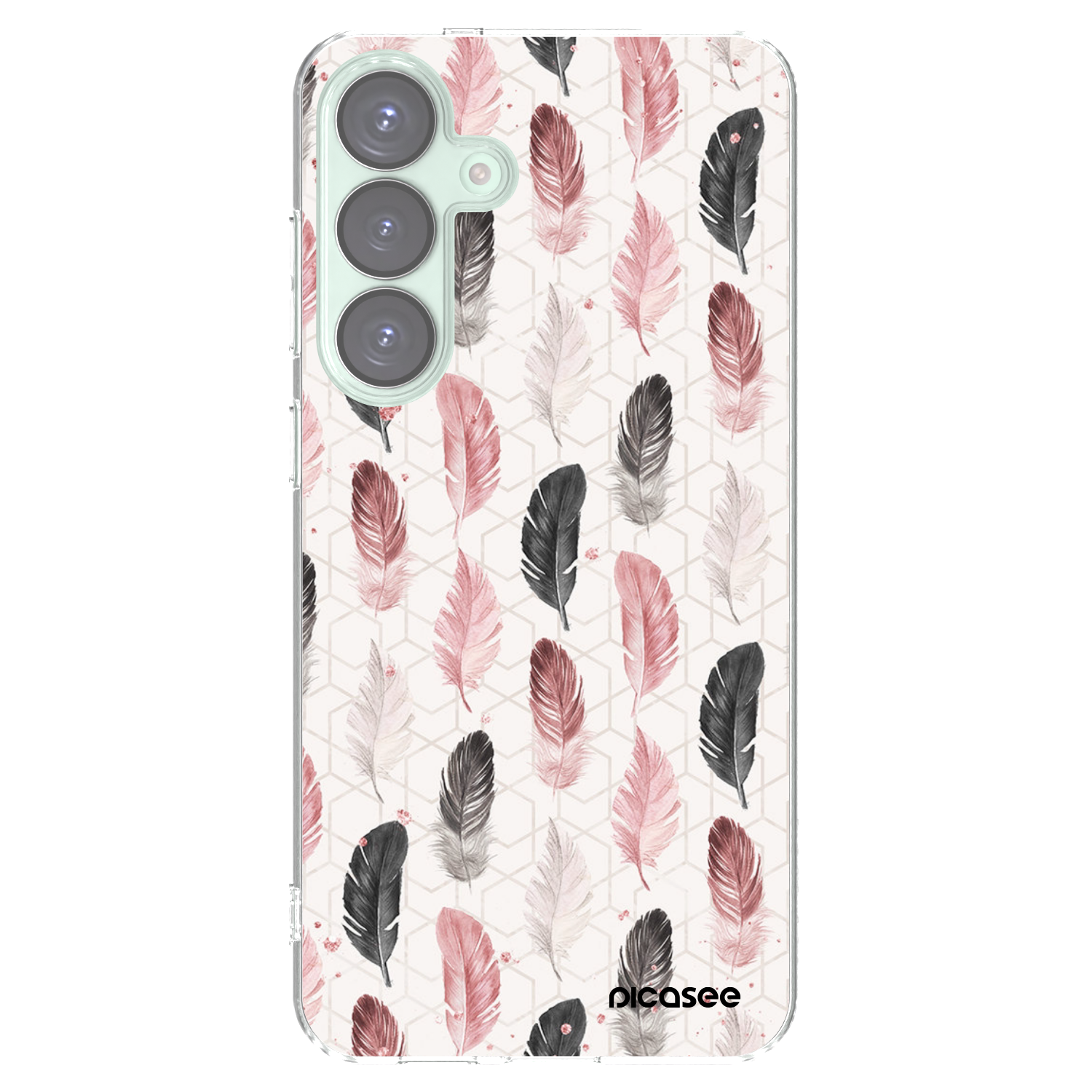 Picasee silikonový průhledný obal pro Samsung Galaxy S25+ 5G - Pírka 2