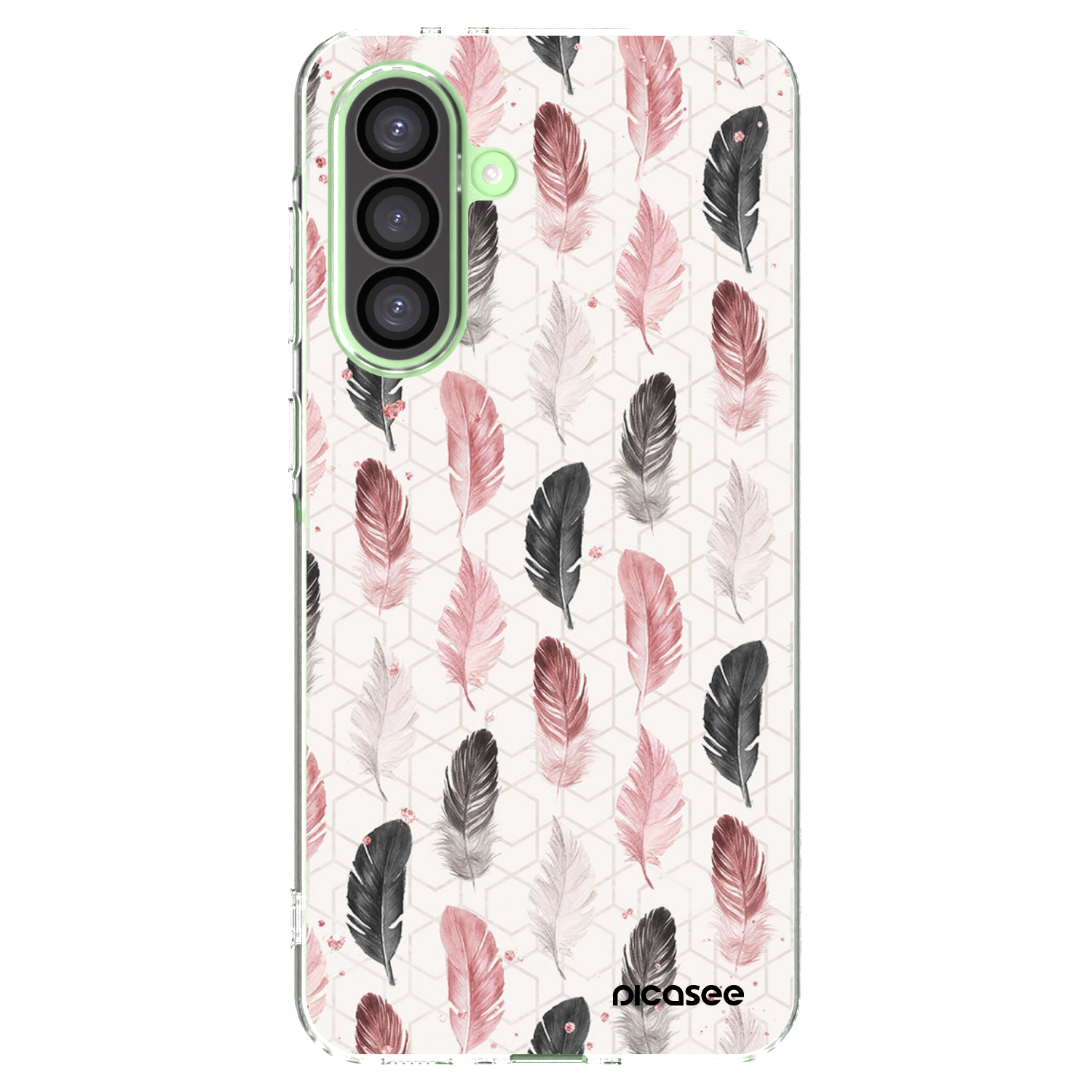 Picasee silikonový průhledný obal pro Samsung Galaxy A26 5G A266B - Pírka 2