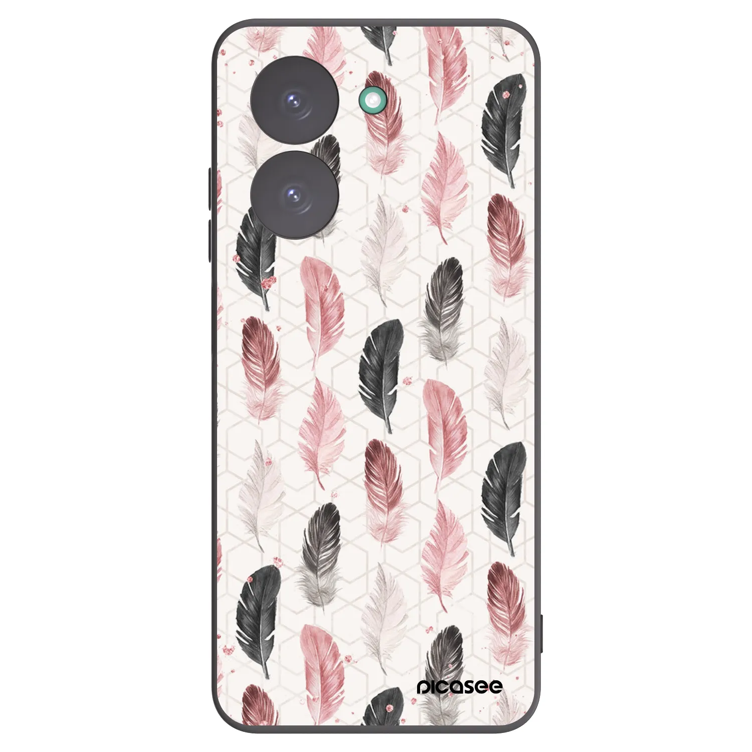 Picasee silikonový černý obal pro Xiaomi Redmi A5 - Pírka 2