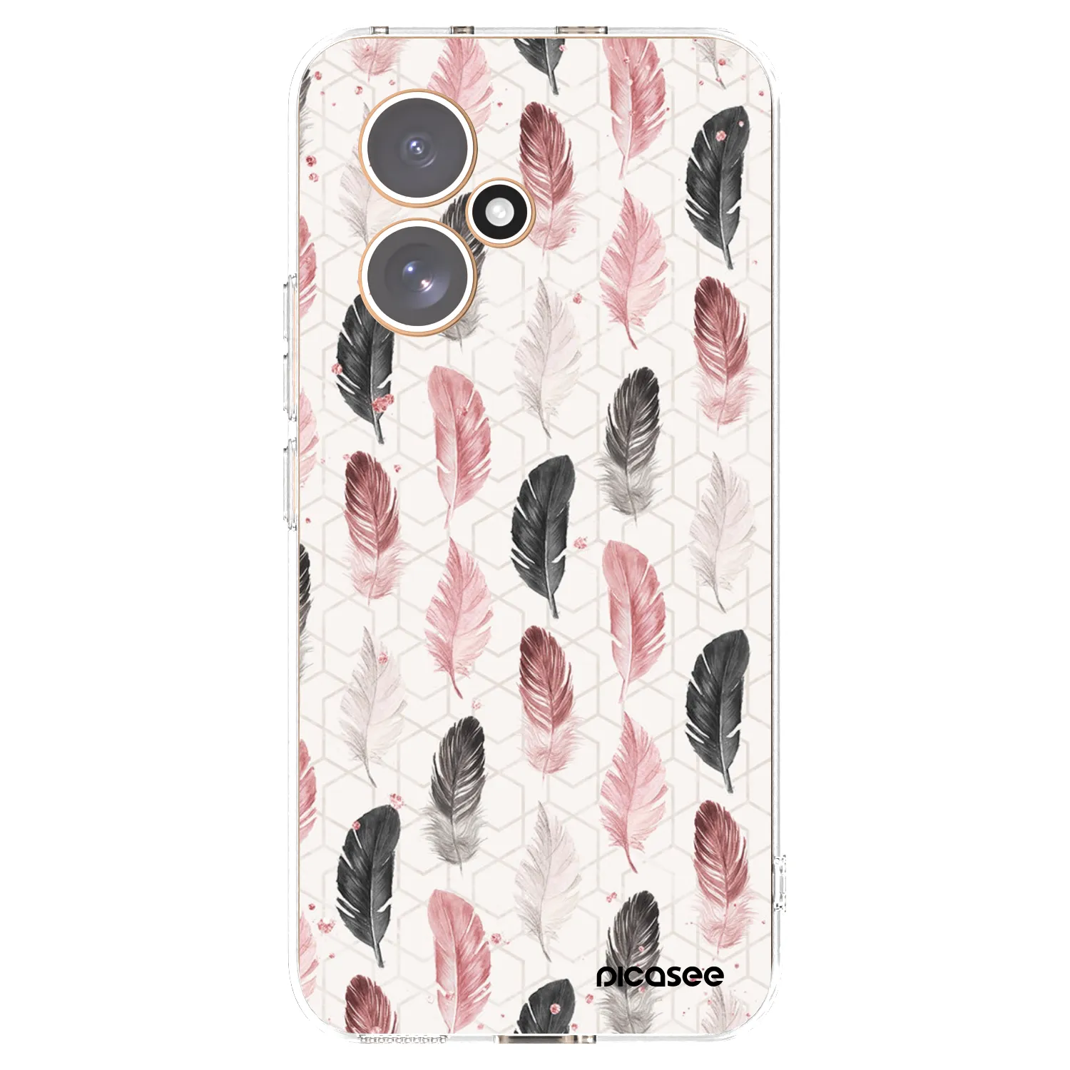 Picasee silikonový průhledný obal pro Honor 400 5G - Pírka 2