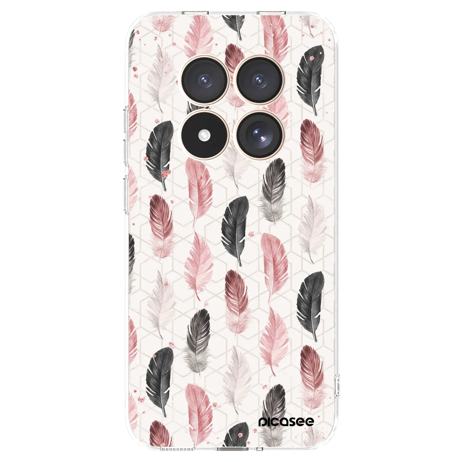 Picasee silikonový průhledný obal pro Xiaomi Redmi Note 15 Pro 4G - Pírka 2