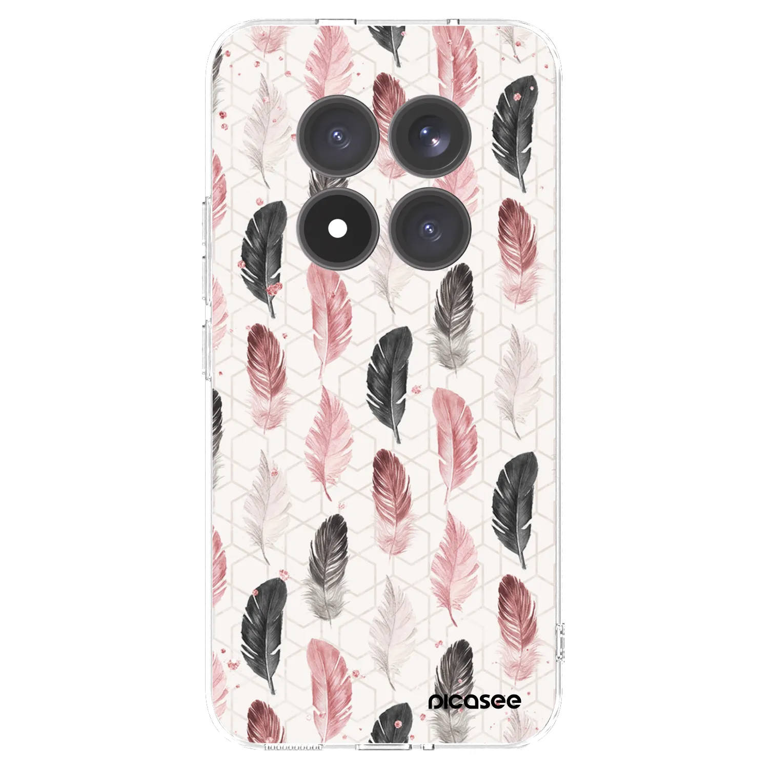 Picasee silikonový průhledný obal pro Xiaomi Redmi Note 15 Pro+ - Pírka 2
