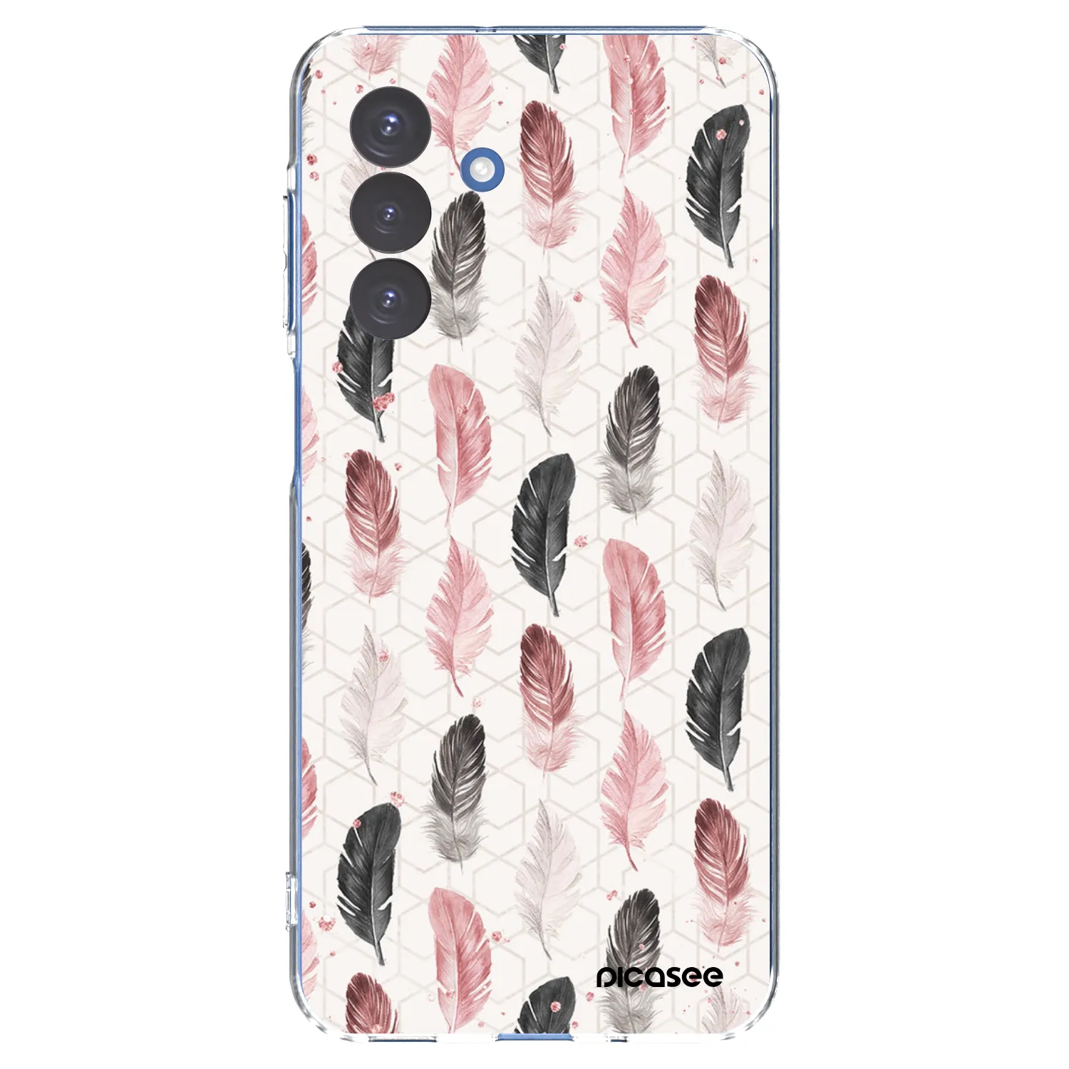 Picasee silikonový průhledný obal pro Samsung Galaxy A17 5G - Pírka 2