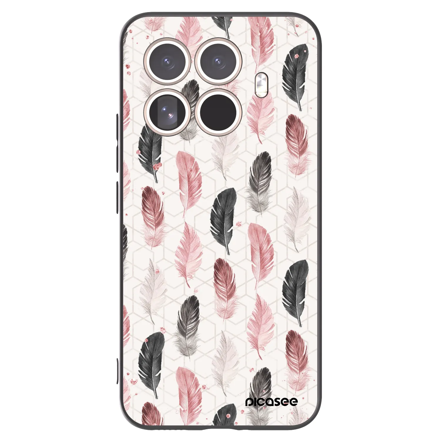 Picasee silikonový černý obal pro Xiaomi 15T Pro - Pírka 2