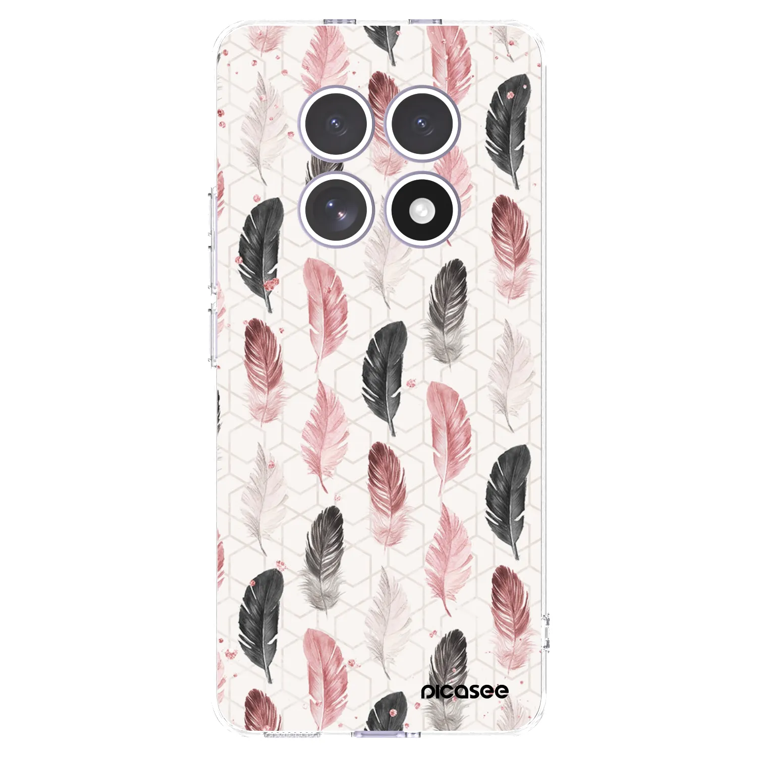 Picasee silikonový průhledný obal pro Xiaomi Redmi Note 15 - Pírka 2