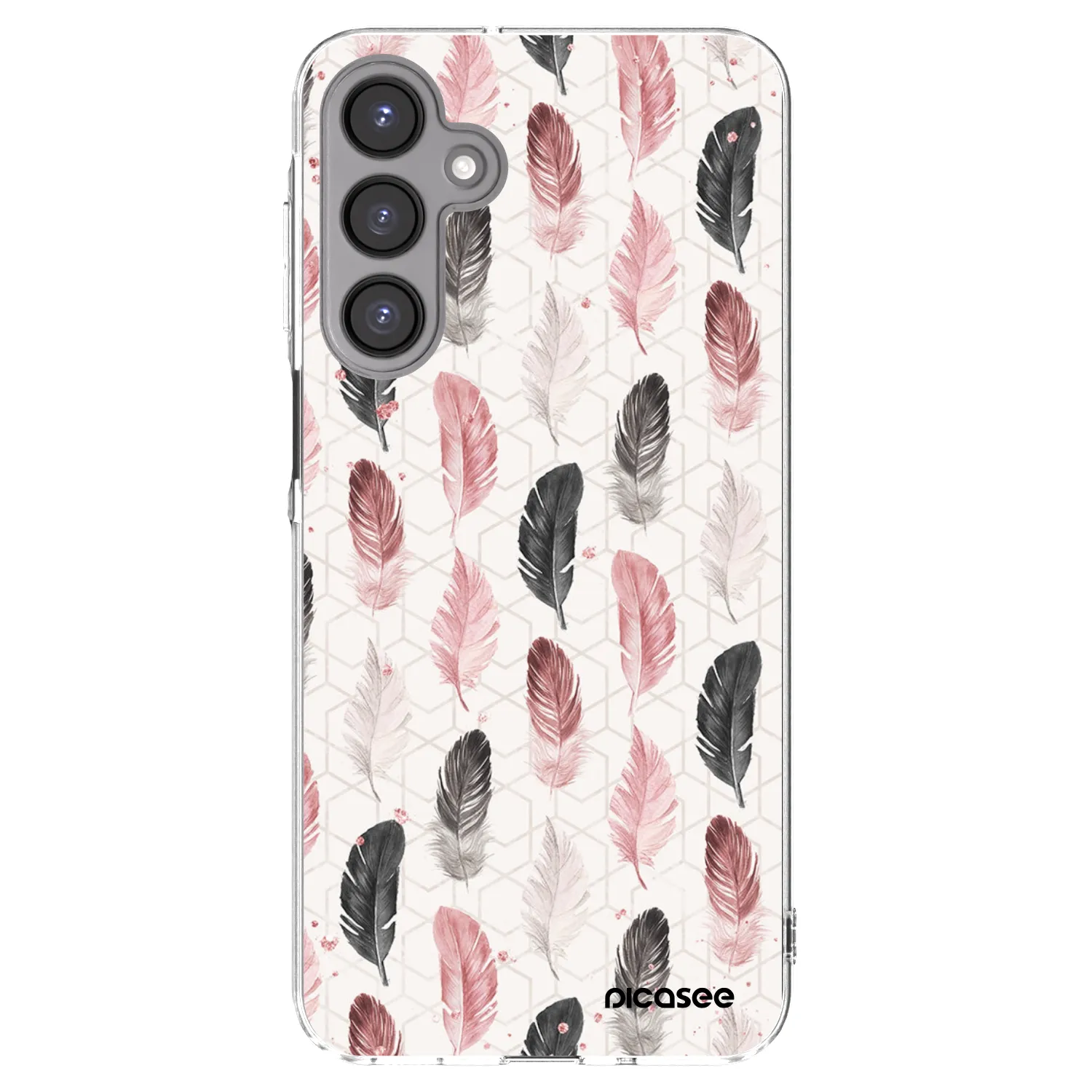 Picasee silikonový průhledný obal pro Samsung Galaxy A16 4G - Pírka 2