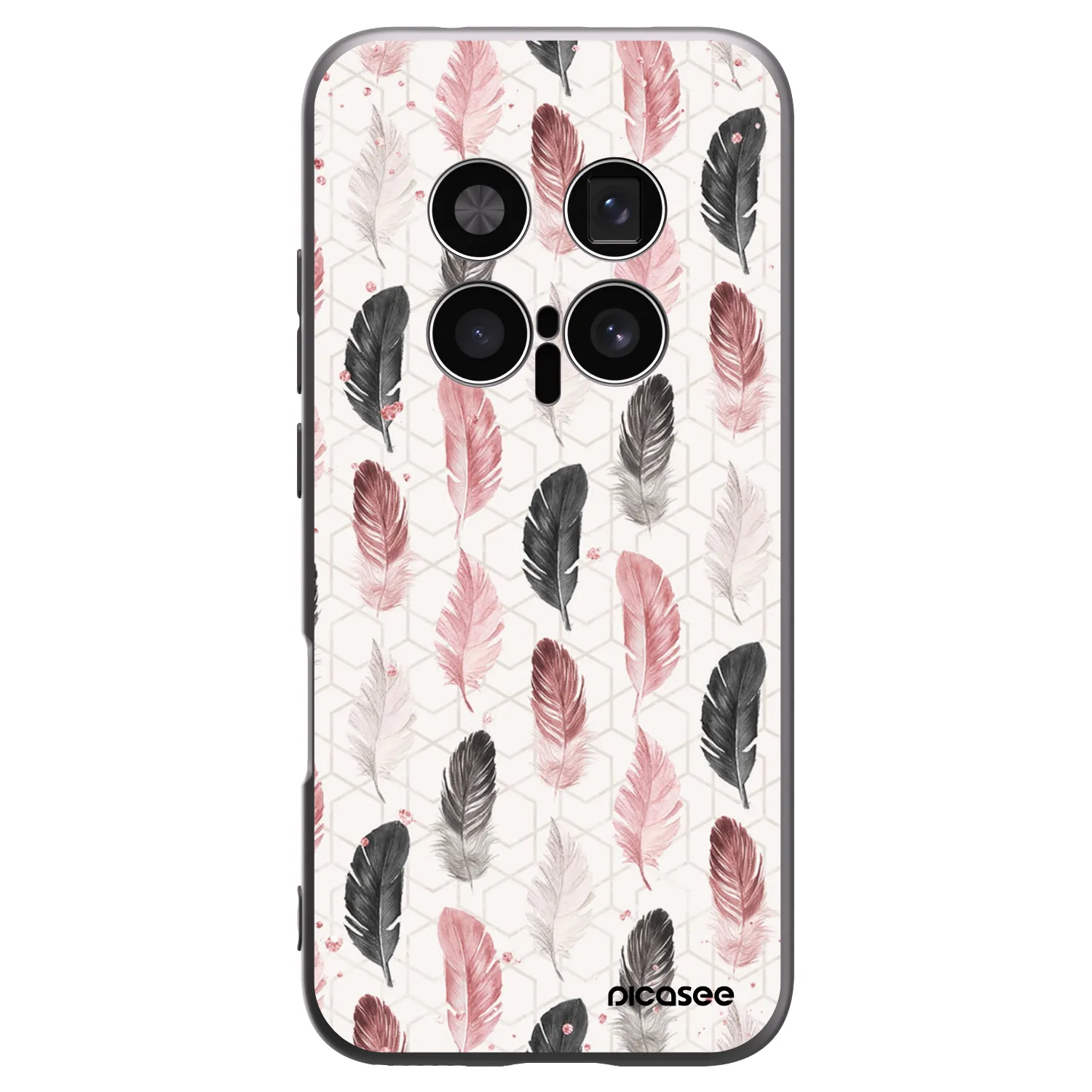 Picasee silikonový černý obal pro Honor Magic8 Pro 5G - Pírka 2
