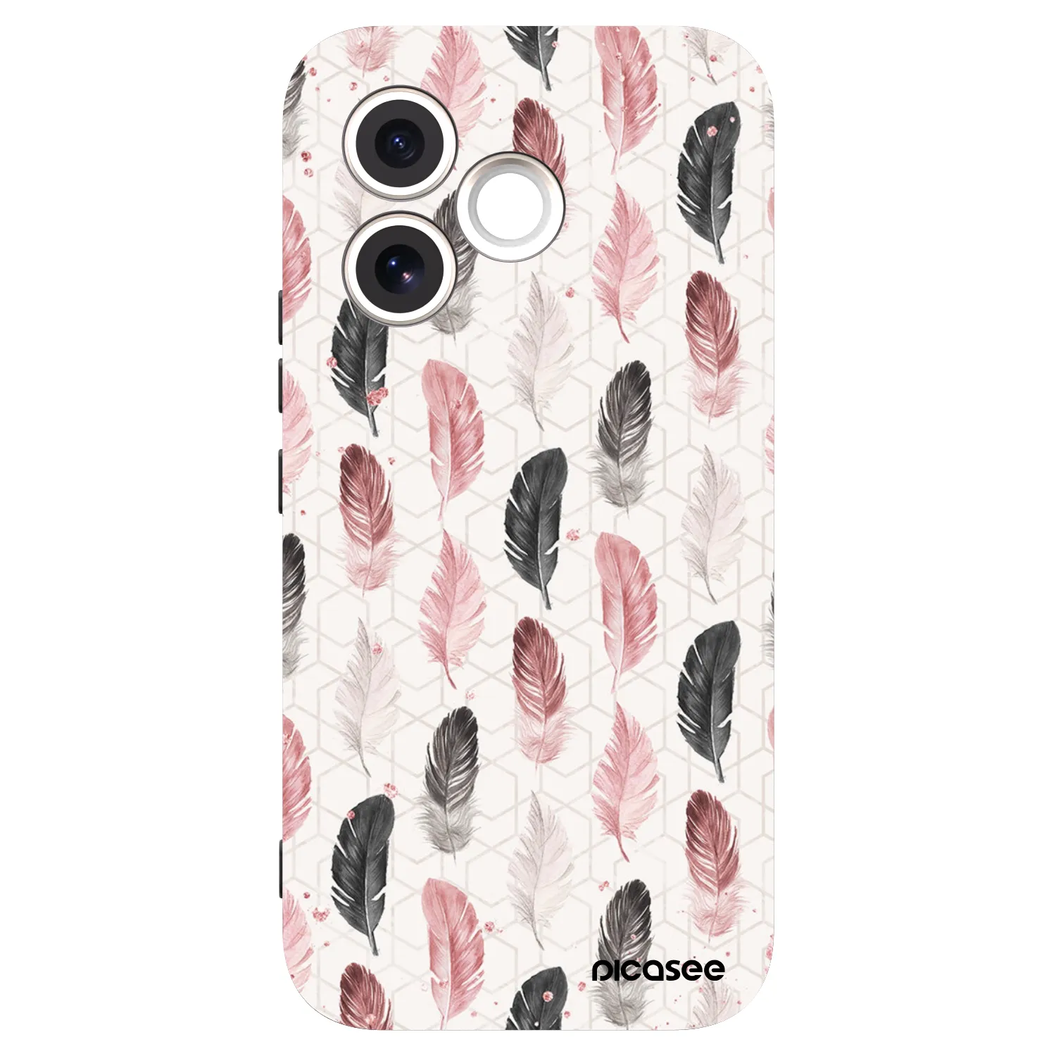Picasee silikonový černý obal pro Honor 600 Lite - Pírka 2