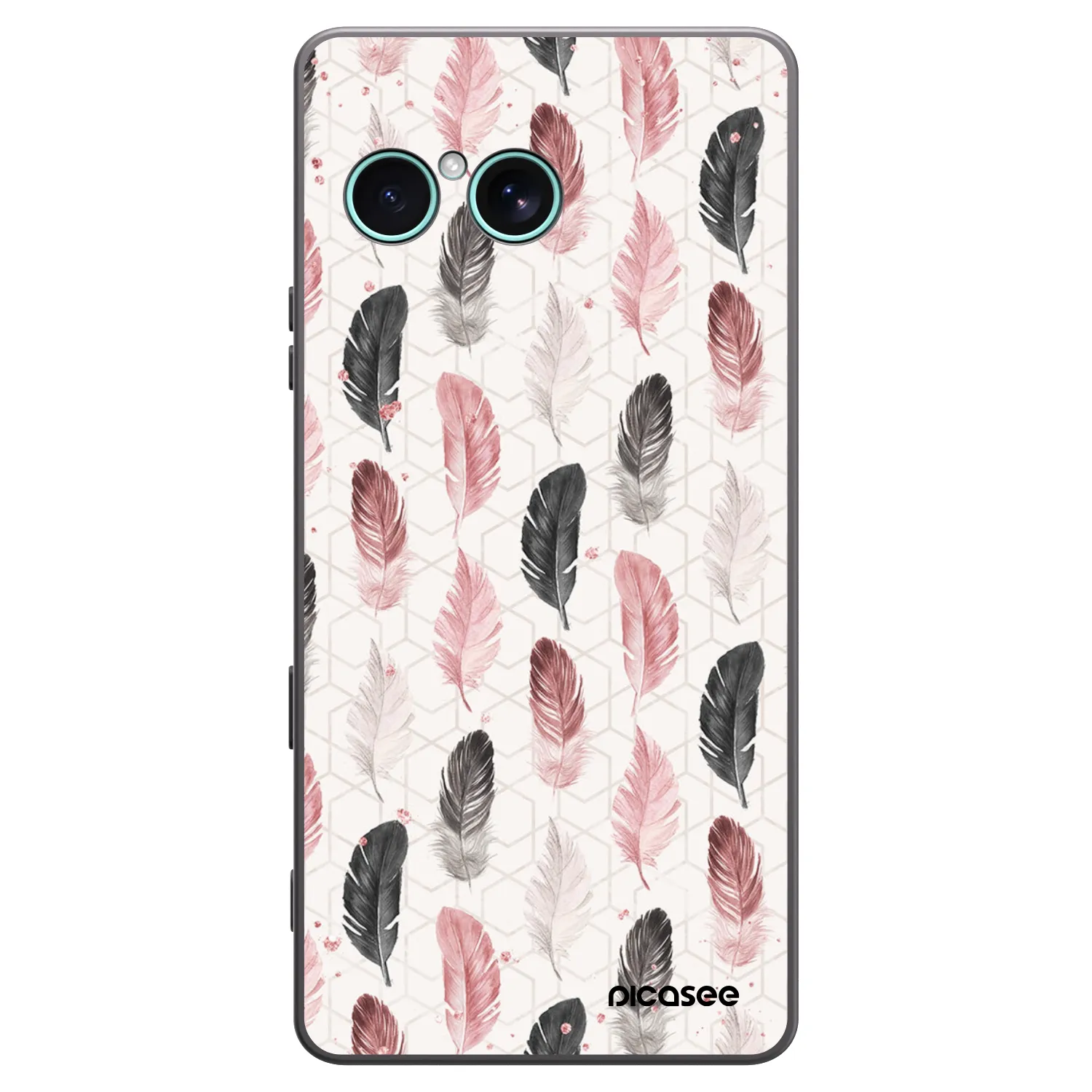 Picasee silikonový černý obal pro Sony Xperia 10 VII - Pírka 2