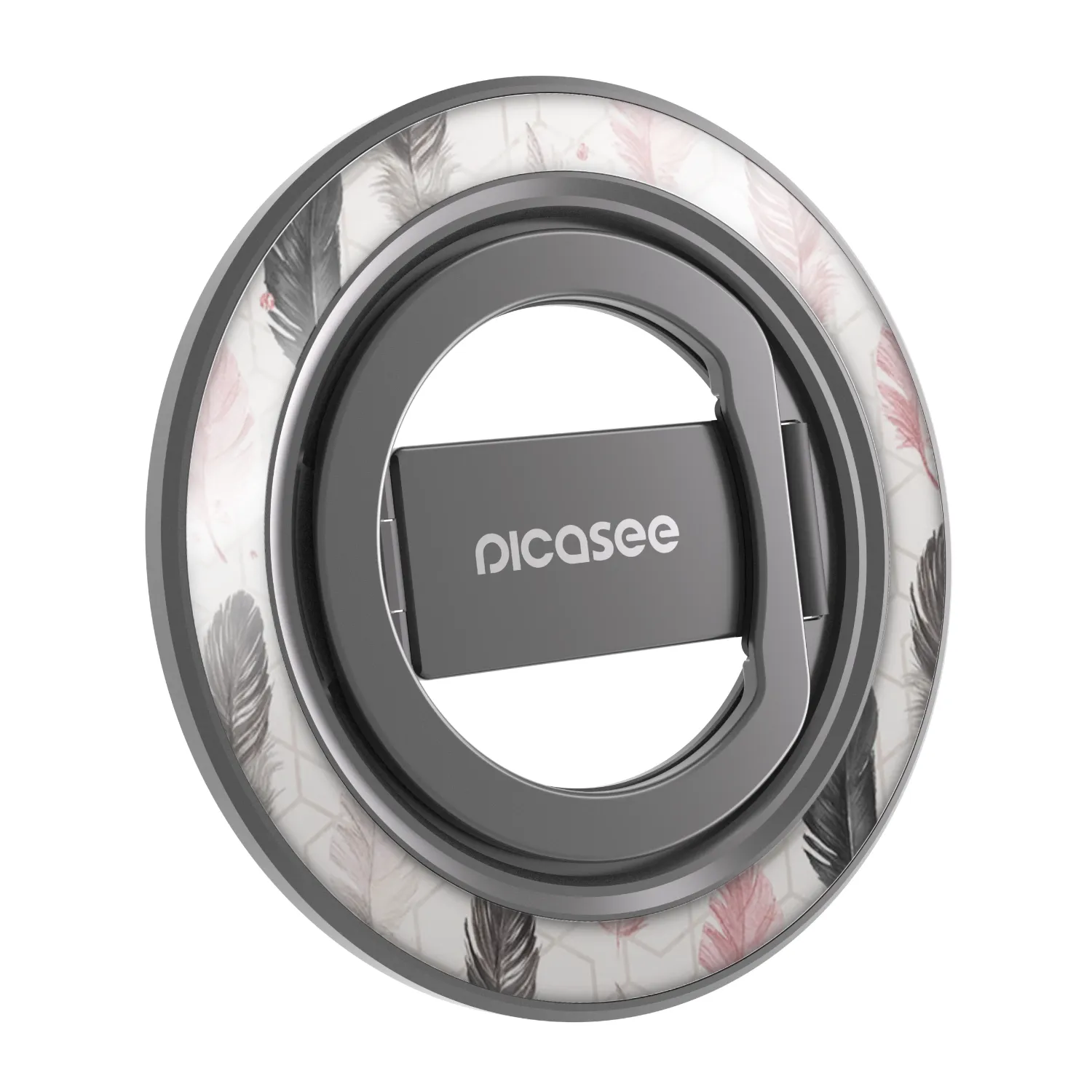 Picasee Magnetický držák - Černý - Pírka 2