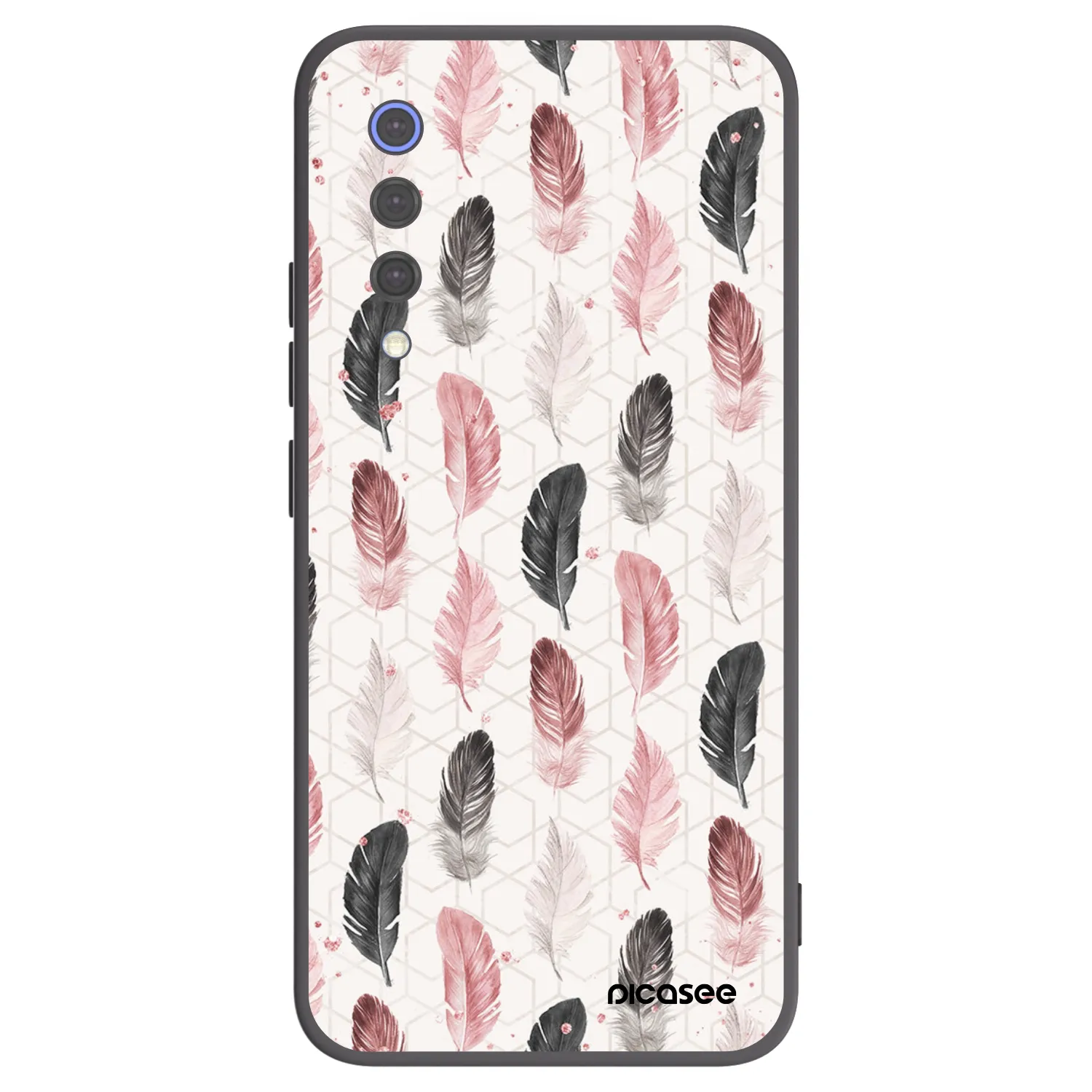 Picasee silikonový černý obal pro Xiaomi Mi 9 SE - Pírka 2