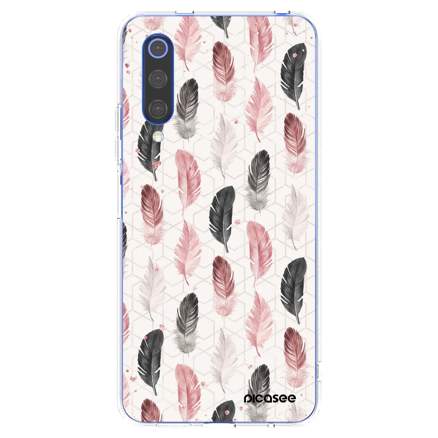 Picasee silikonový průhledný obal pro Xiaomi Mi 9 SE - Pírka 2