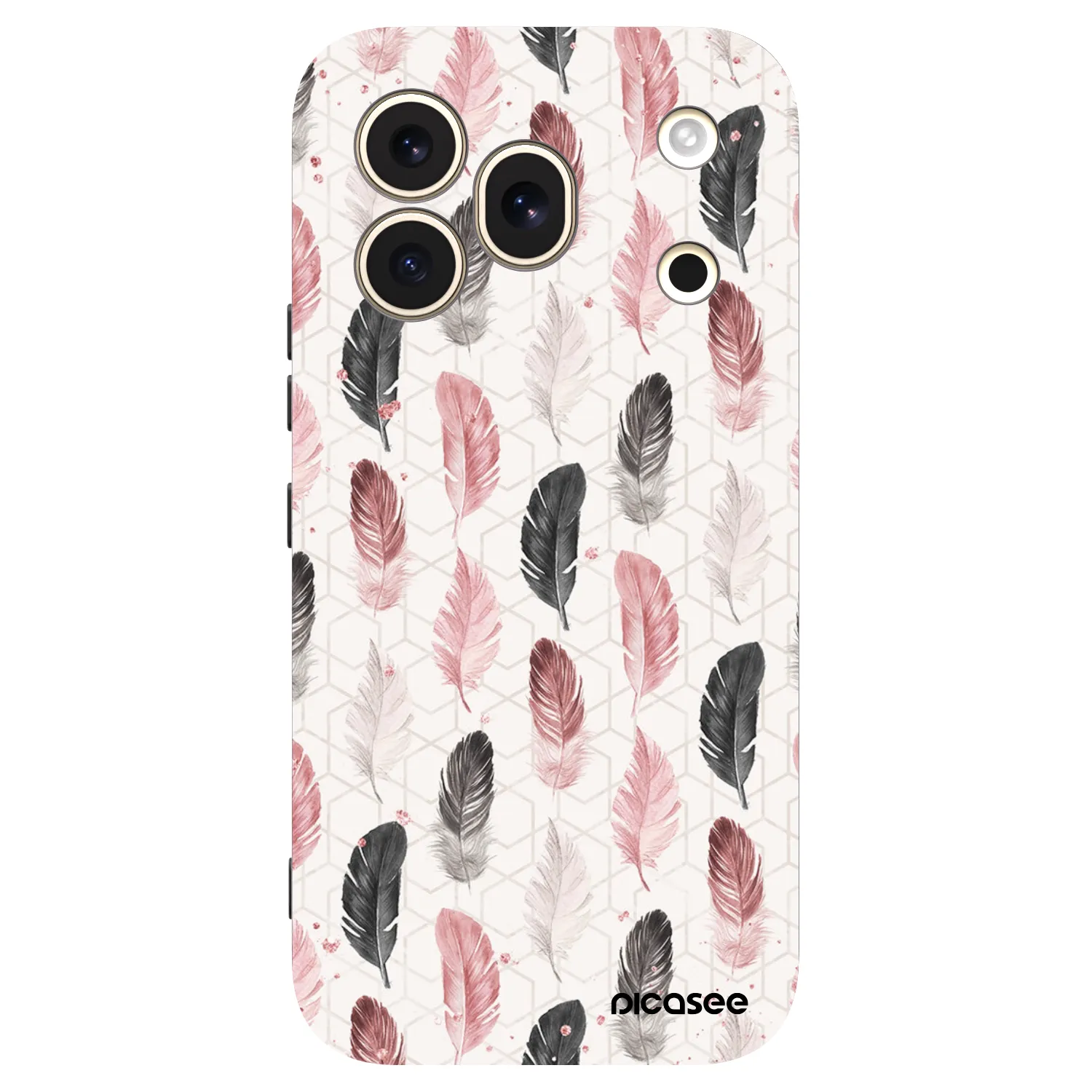 Picasee silikonový černý obal pro Honor 600 Pro - Pírka 2