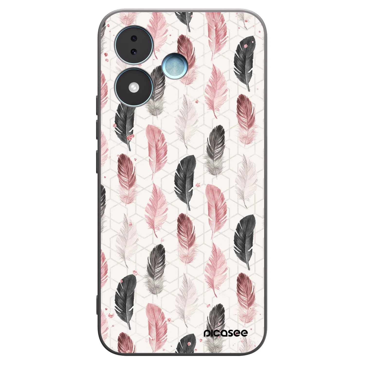 Picasee silikonový černý obal pro Xiaomi Redmi Note 17 5G - Pírka 2