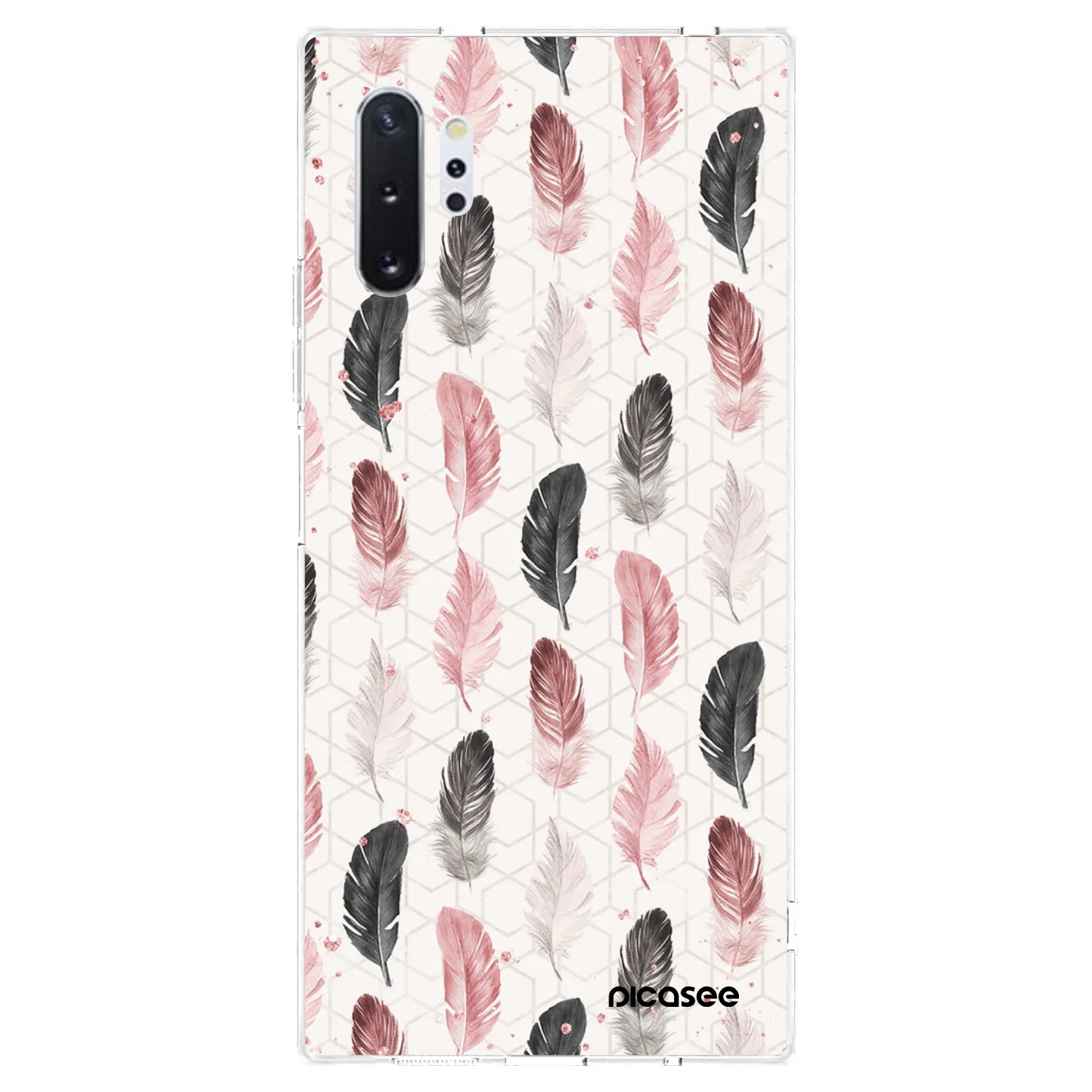 Picasee silikonový průhledný obal pro Samsung Galaxy Note 10+ N975F - Pírka 2