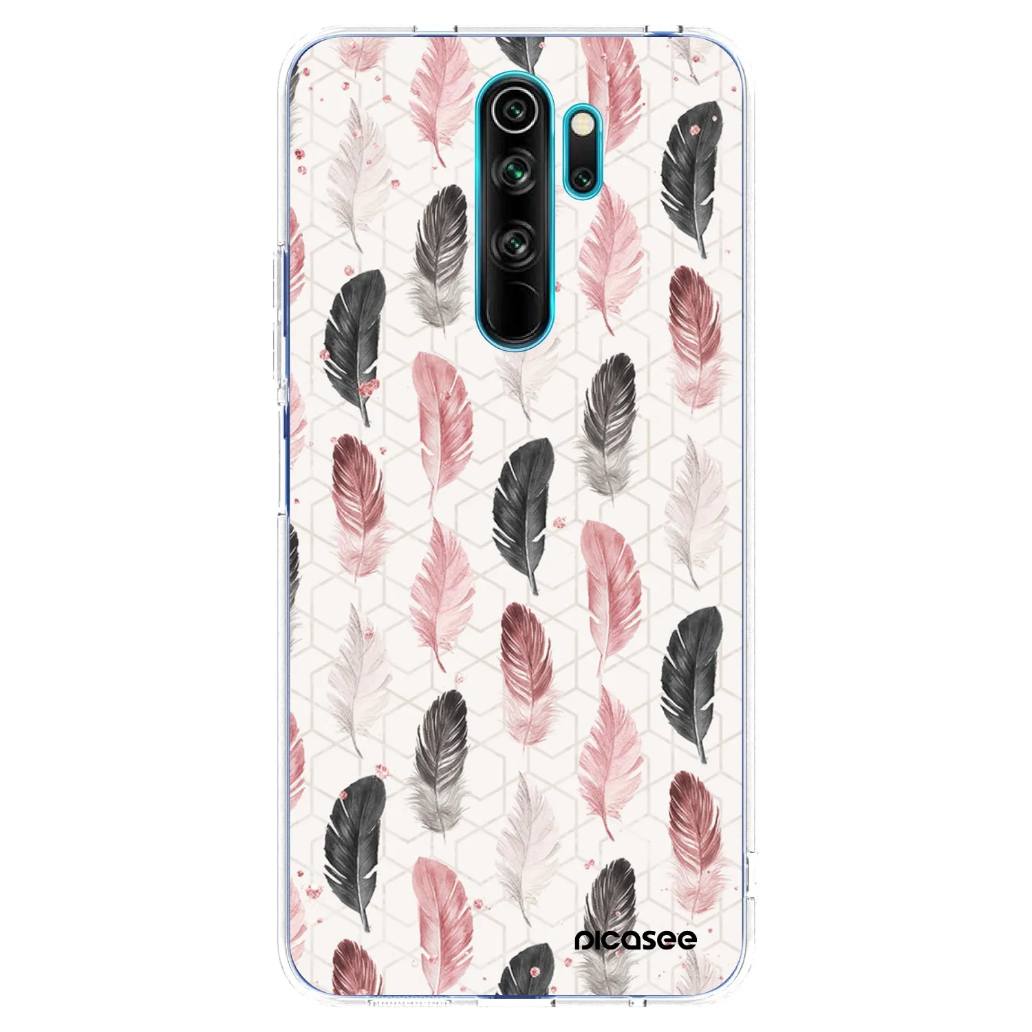 Picasee silikonový průhledný obal pro Xiaomi Redmi Note 8 Pro - Pírka 2