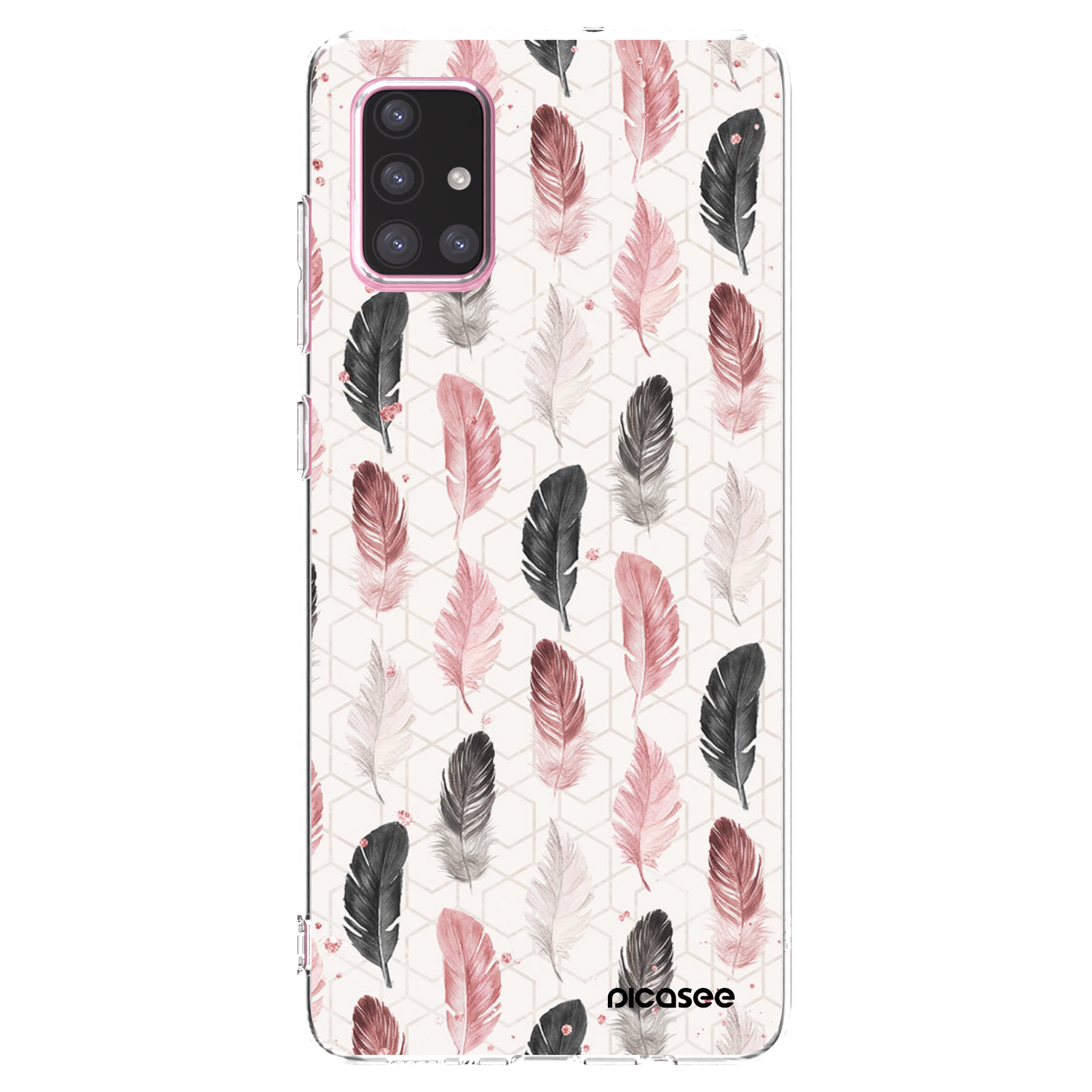 Picasee silikonový průhledný obal pro Samsung Galaxy A71 A715F - Pírka 2