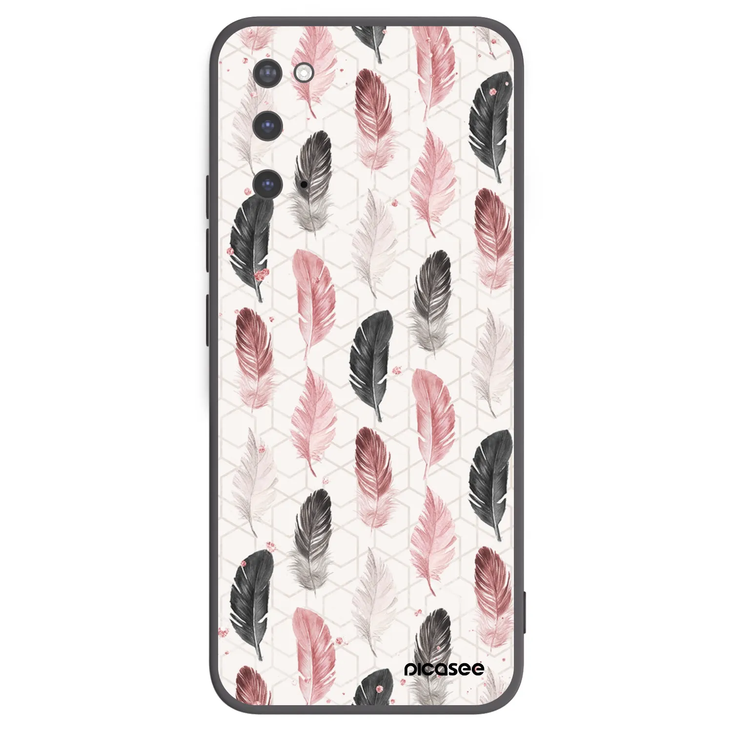 Picasee silikonový černý obal pro Samsung Galaxy S20 G980F - Pírka 2