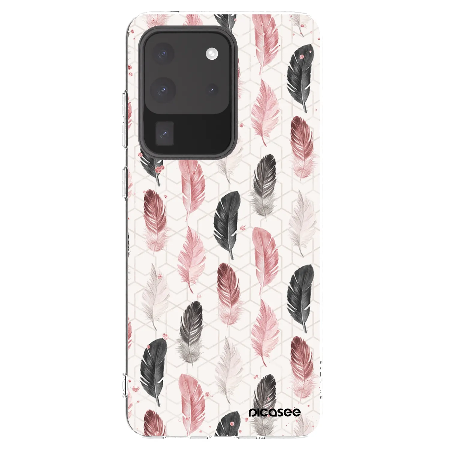Picasee silikonový průhledný obal pro Samsung Galaxy S20 Ultra 5G G988F - Pírka 2