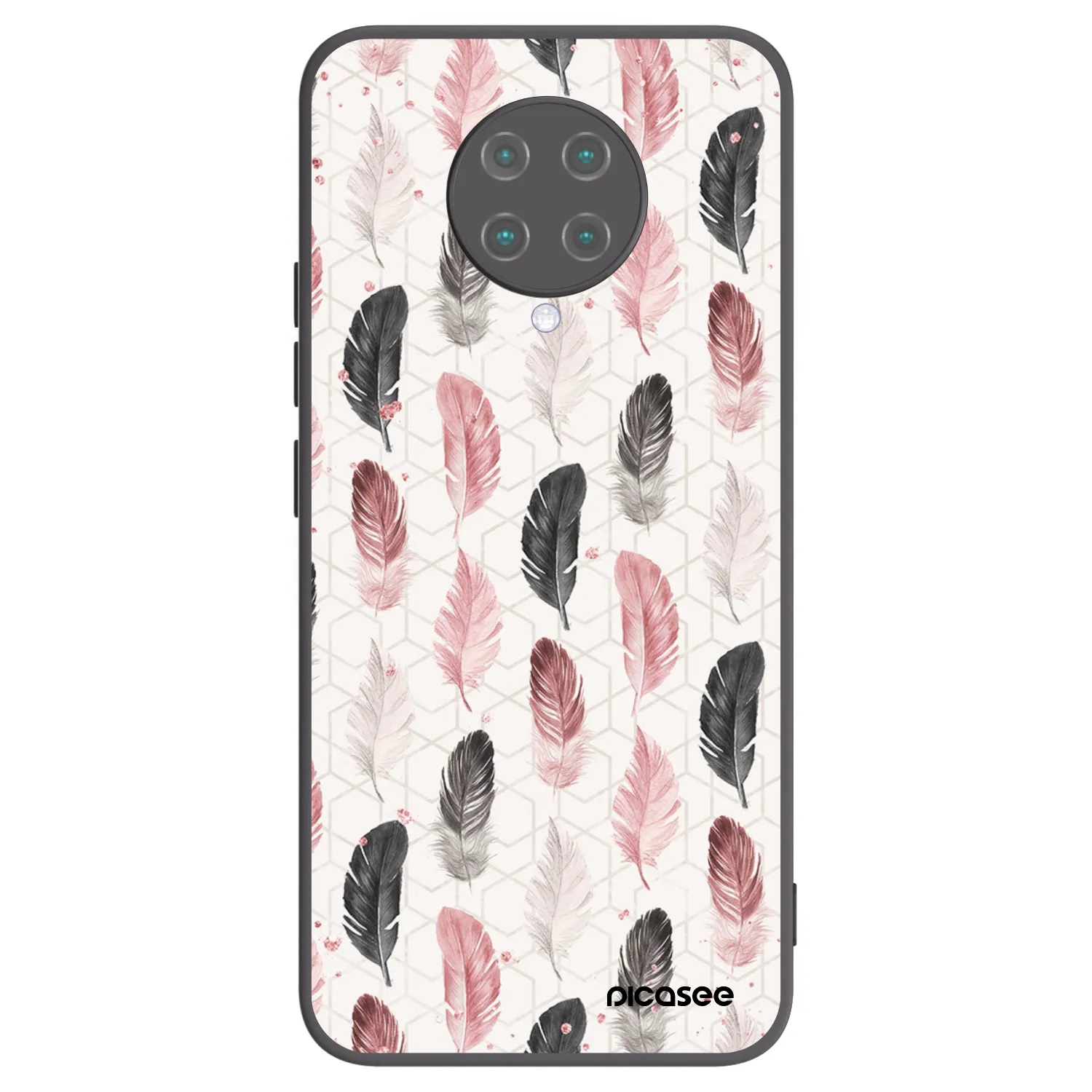 Picasee silikonový černý obal pro Xiaomi Poco F2 Pro - Pírka 2