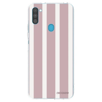 Picasee silikonový průhledný obal pro Samsung Galaxy M11 - Velvet sun