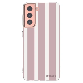 Picasee silikonový průhledný obal pro Samsung Galaxy S21 5G G991B - Velvet sun