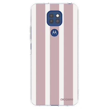 Picasee silikonový průhledný obal pro Motorola Moto G9 Play - Velvet sun