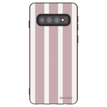 Picasee silikonový černý obal pro Samsung Galaxy S10 G973 - Velvet sun