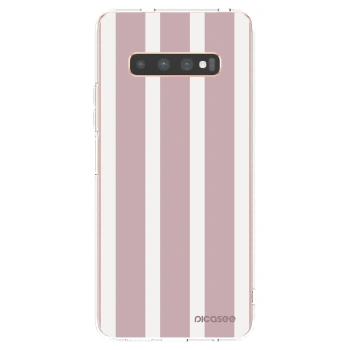 Picasee silikonový průhledný obal pro Samsung Galaxy S10 Plus G975 - Velvet sun