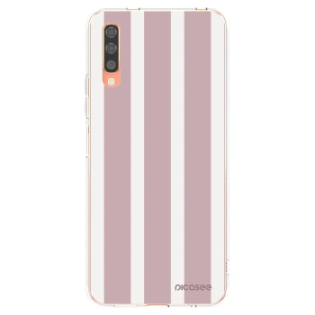 Picasee silikonový průhledný obal pro Samsung Galaxy A70 A705F - Velvet sun
